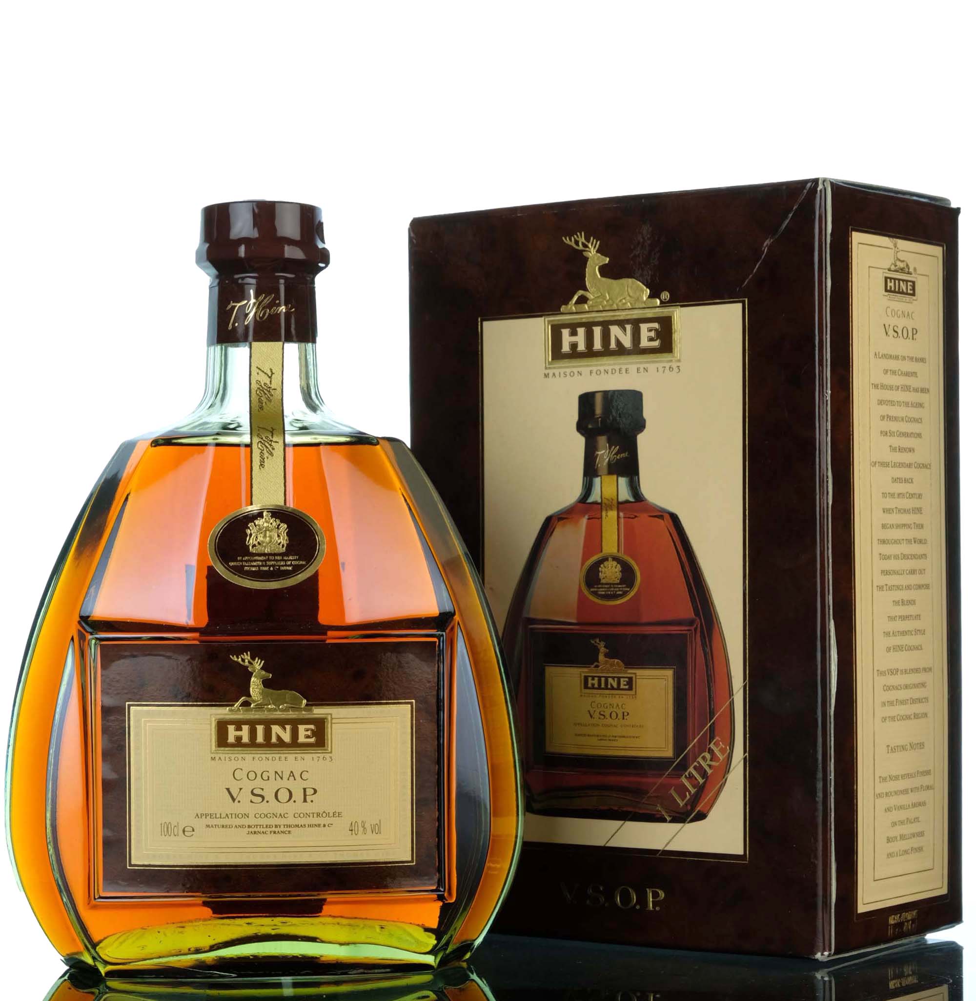 Hine VSOP Fine Champagne Cognac - 1 Litre
