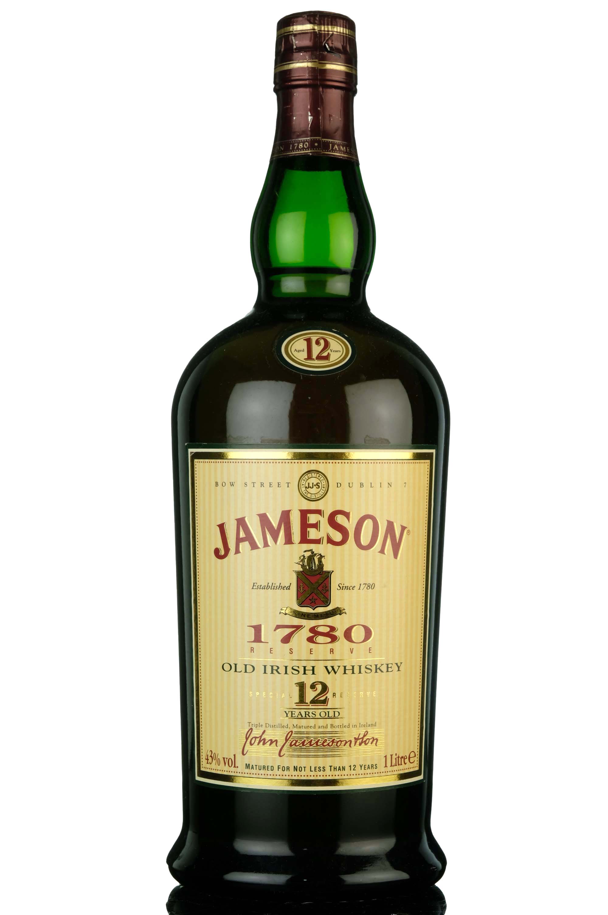 Jameson 12 Year Old - Special Reserve - 1990s - 1 Litre