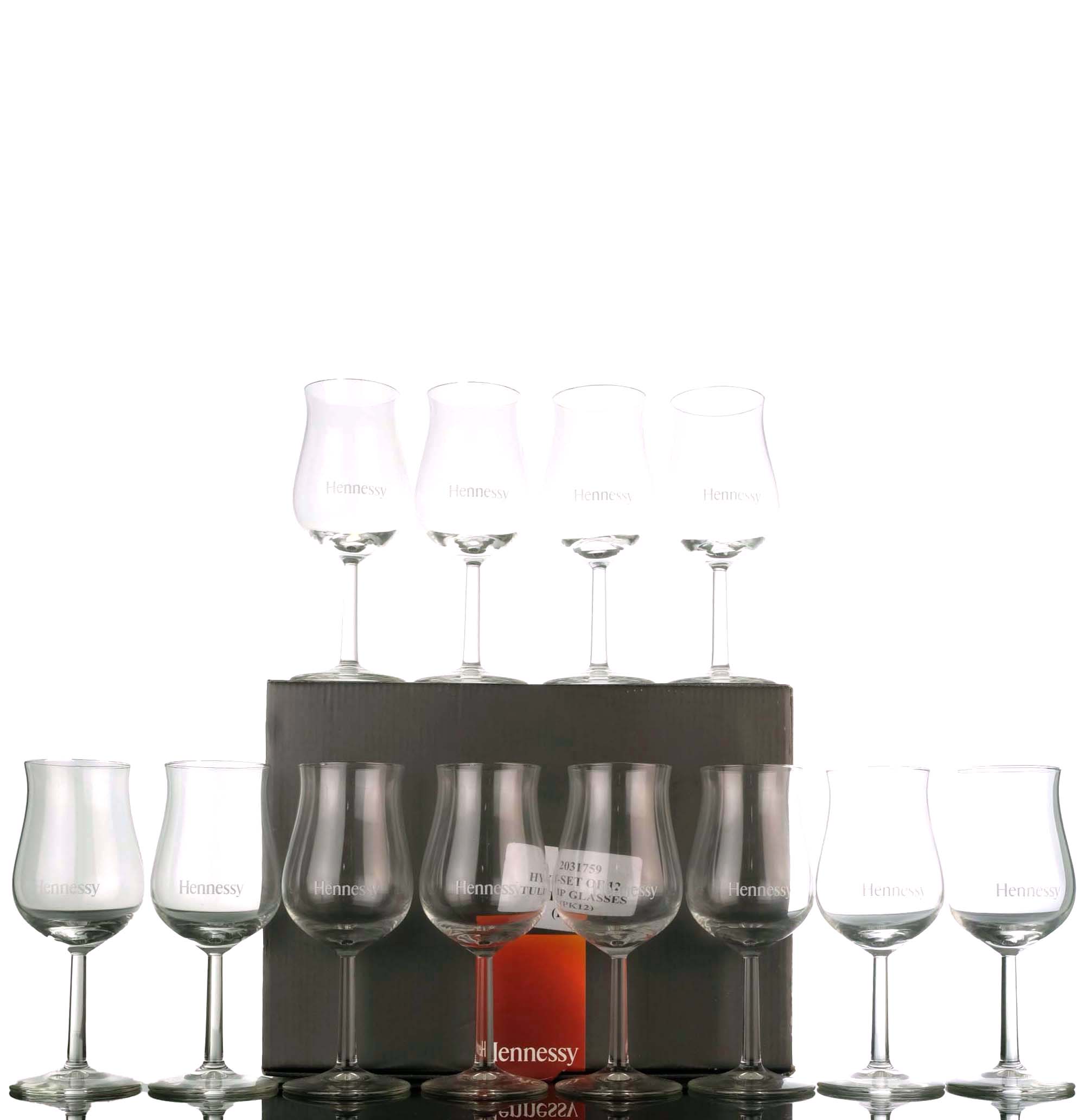 Hennessy Tulip Glasses