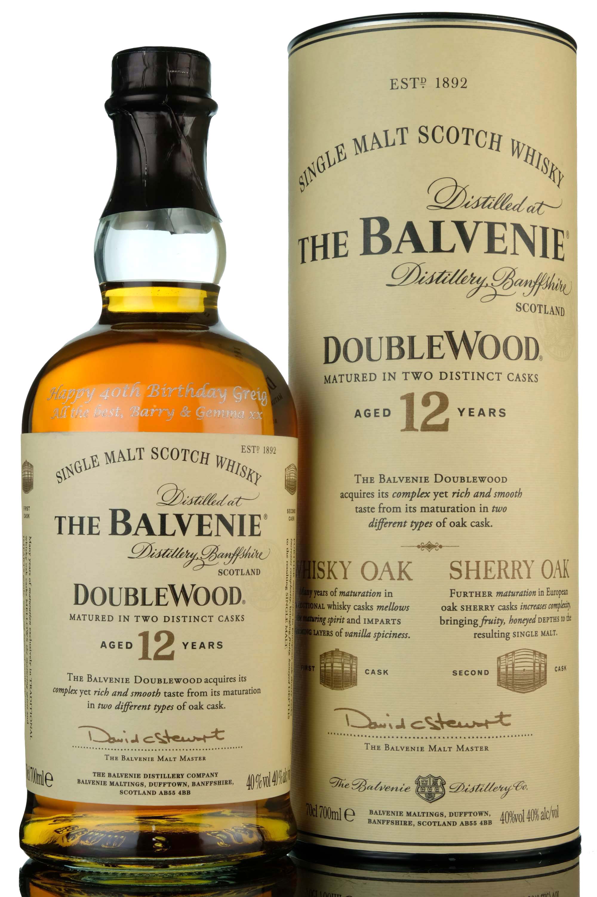 Balvenie 12 Year Old - Doublewood