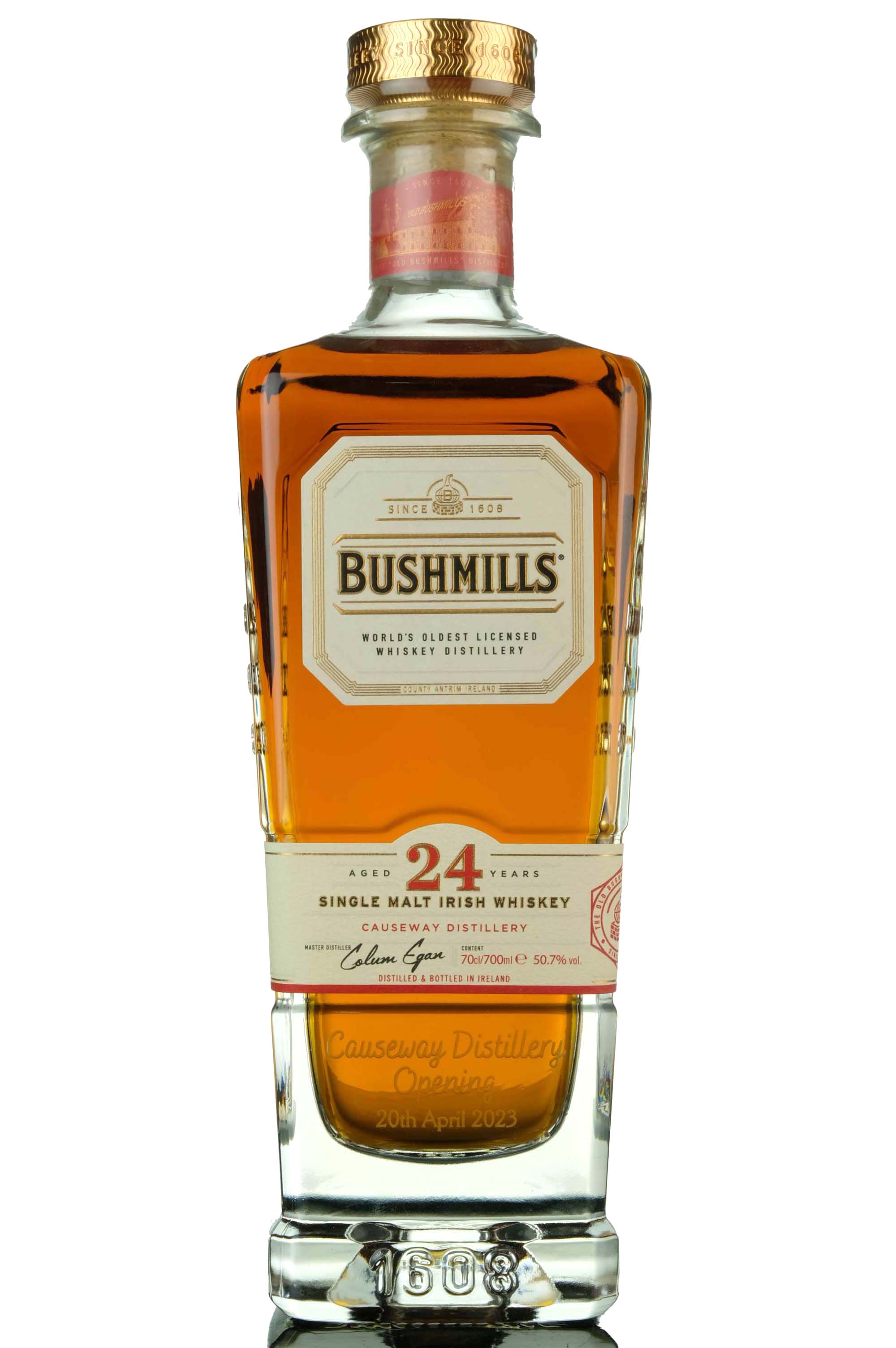 Bushmills 24 Year Old - Causeway Distillery Opening 2023