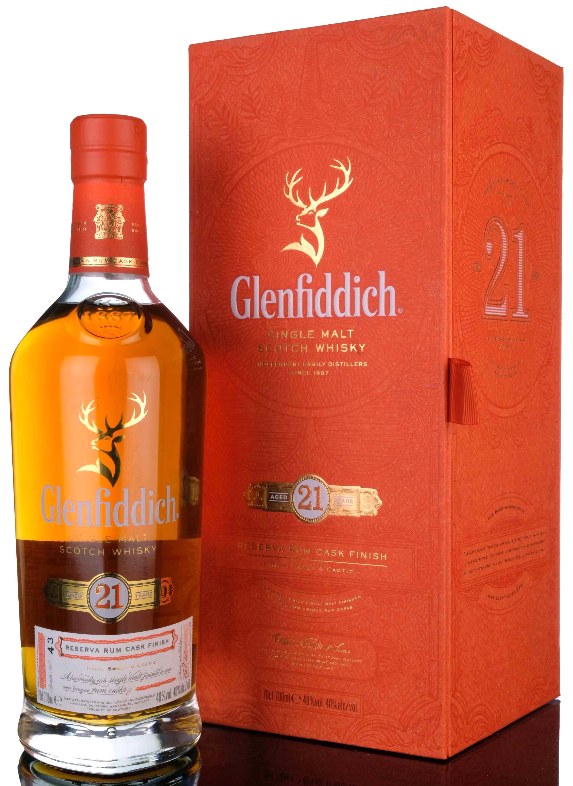 Glenfiddich 21 Year Old - Reserva Rum Cask Finish