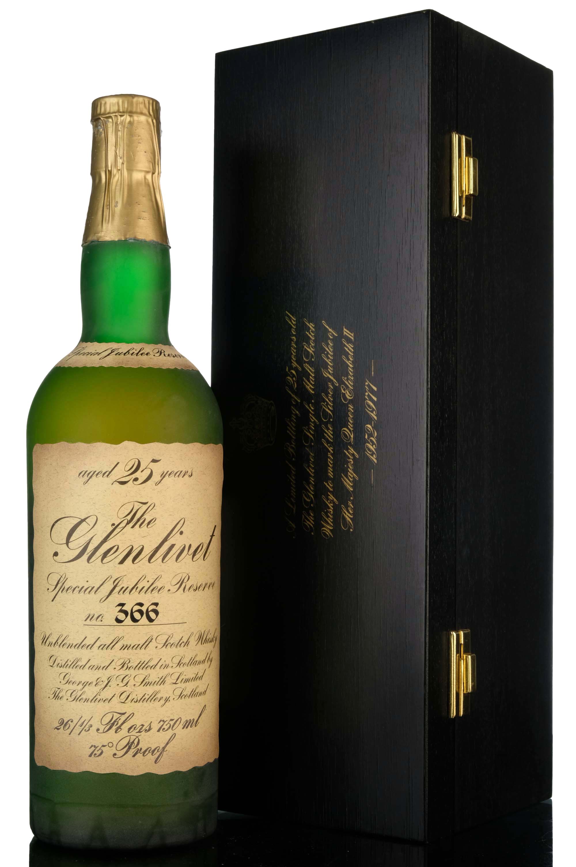 Glenlivet 25 Year Old - Special Silver Jubilee Reserve 1952-1977