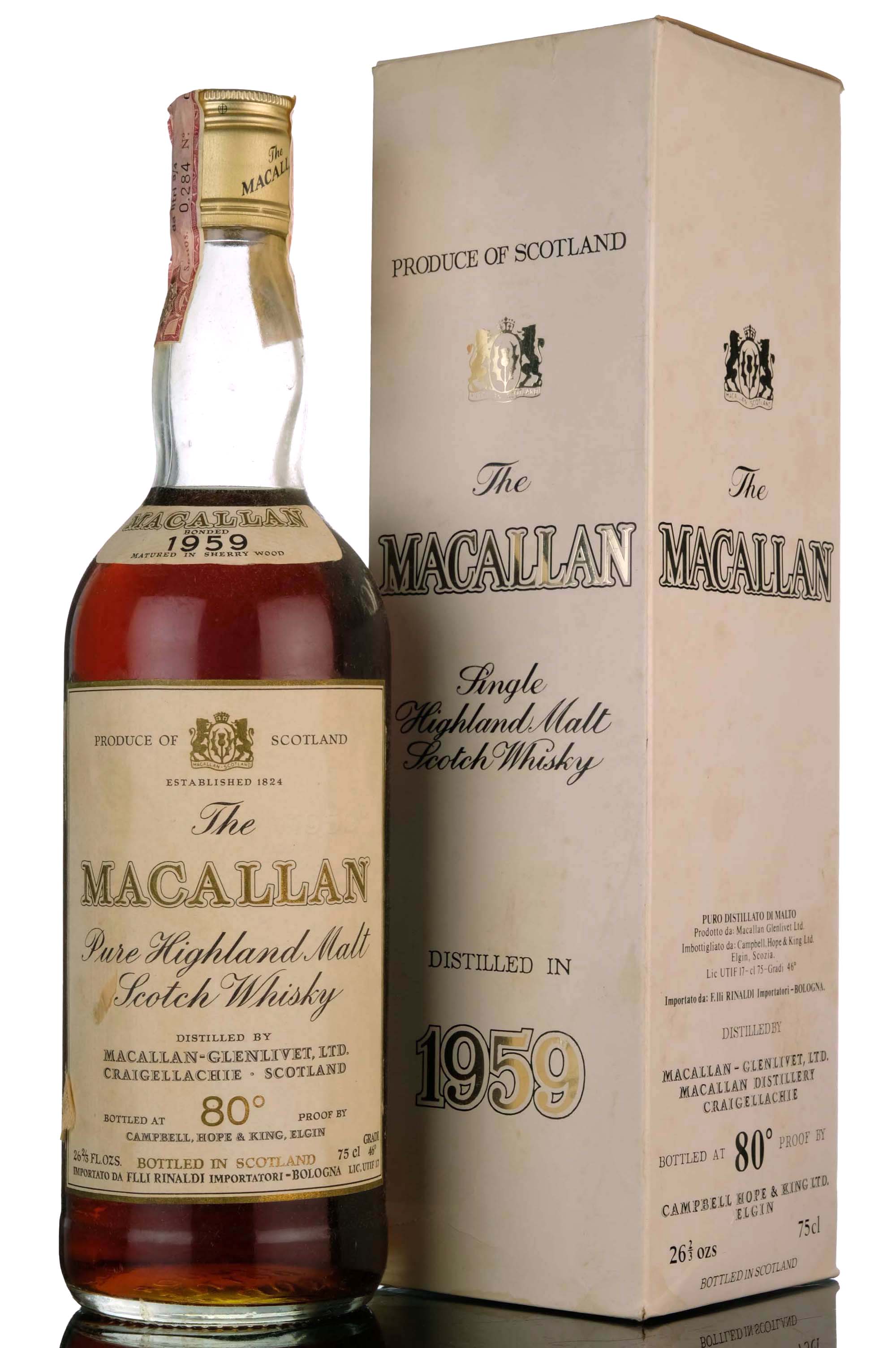 Macallan 1959 - Campbell Hope & King - Rinaldi Import