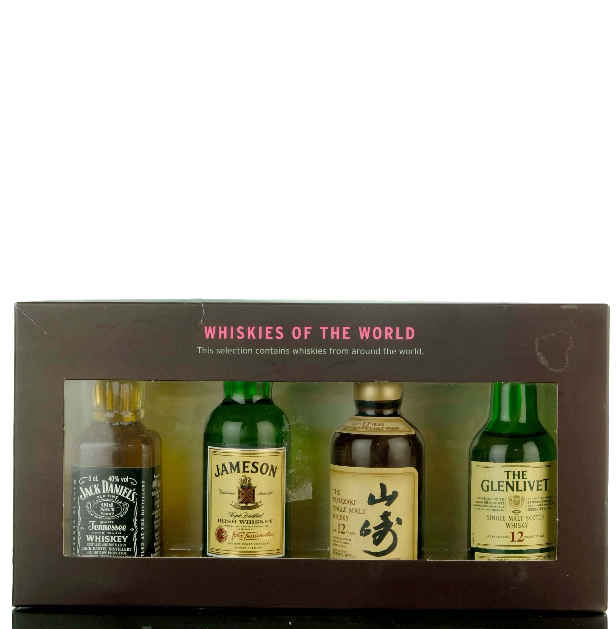 Whiskies Of The World Miniature Set