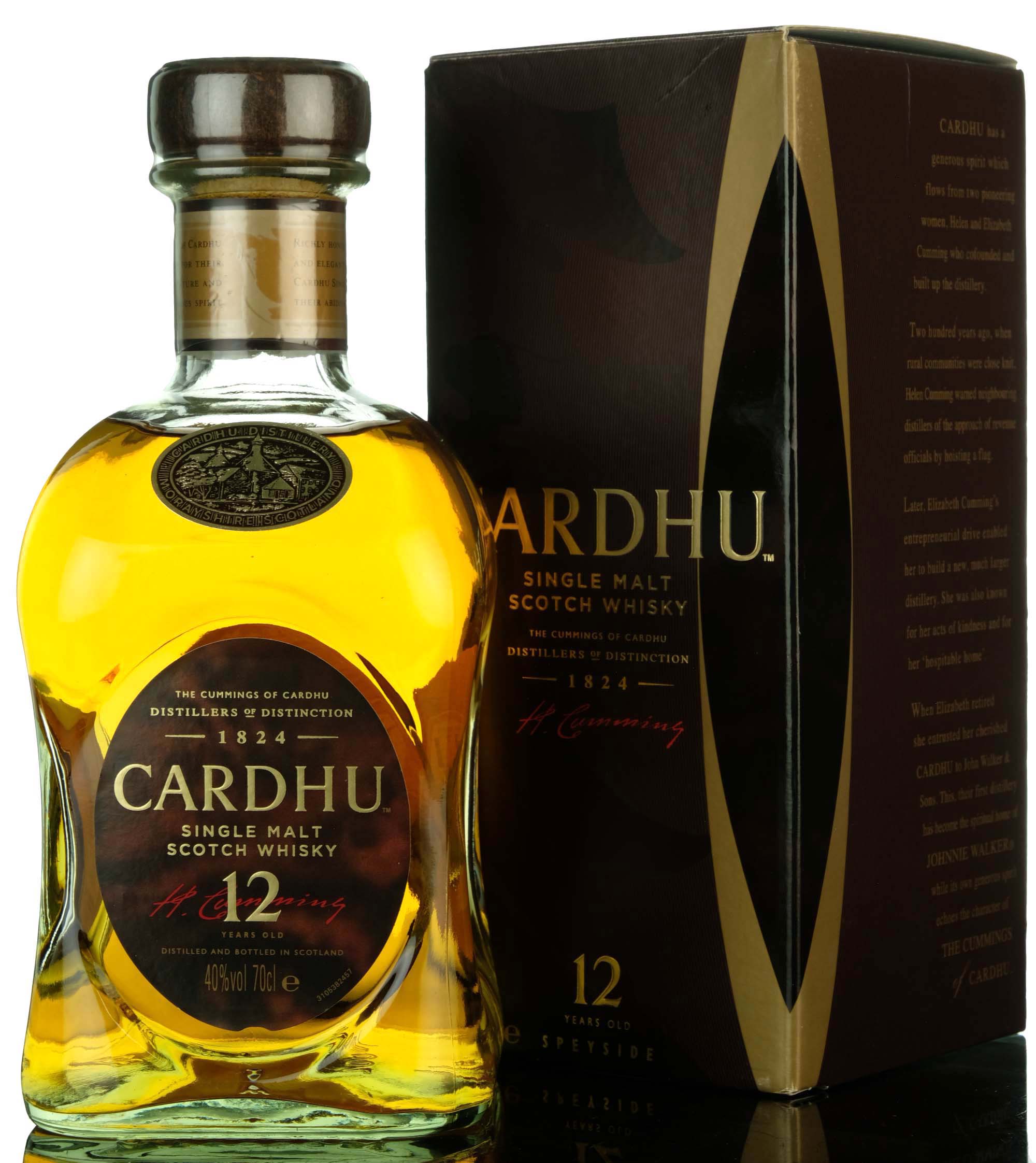 Cardhu 12 Year Old