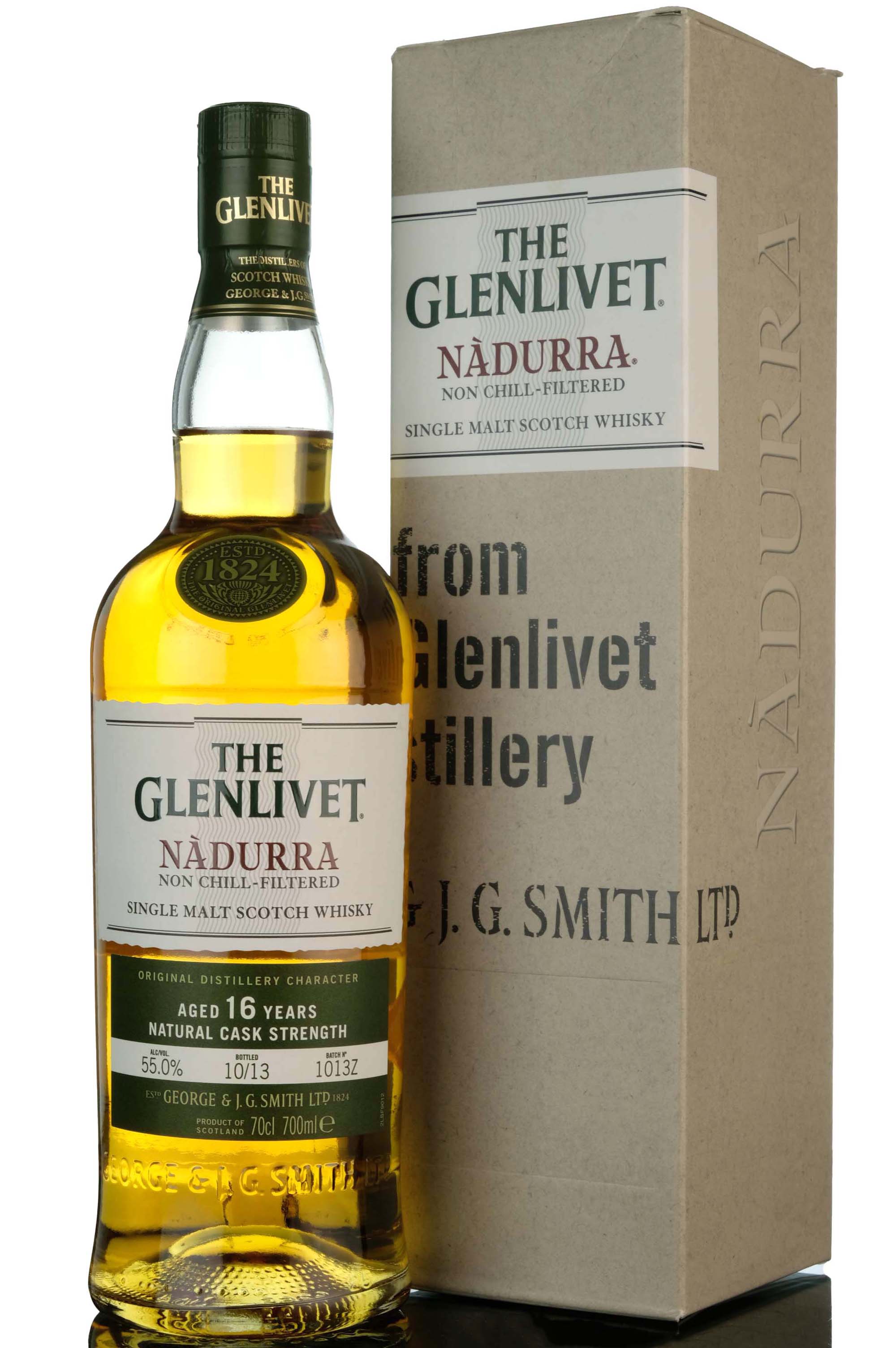 Glenlivet 16 Year Old - Nadurra Batch 1013Z - 2013 Release