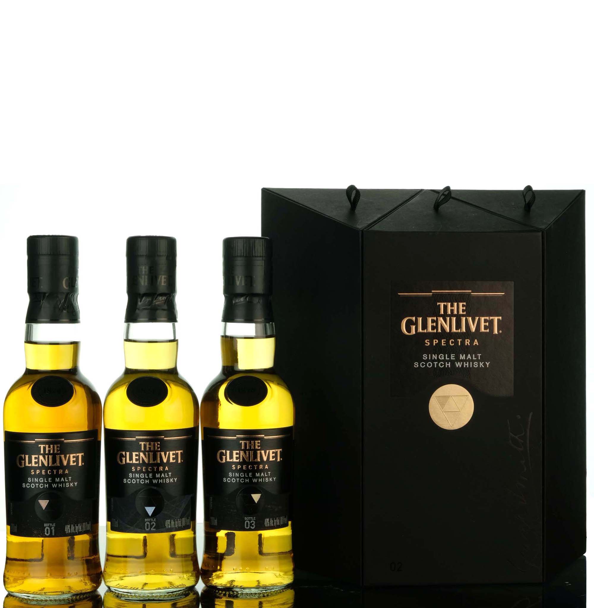 Glenlivet Spectra Box Set - 2019 Release - Quarter Bottle