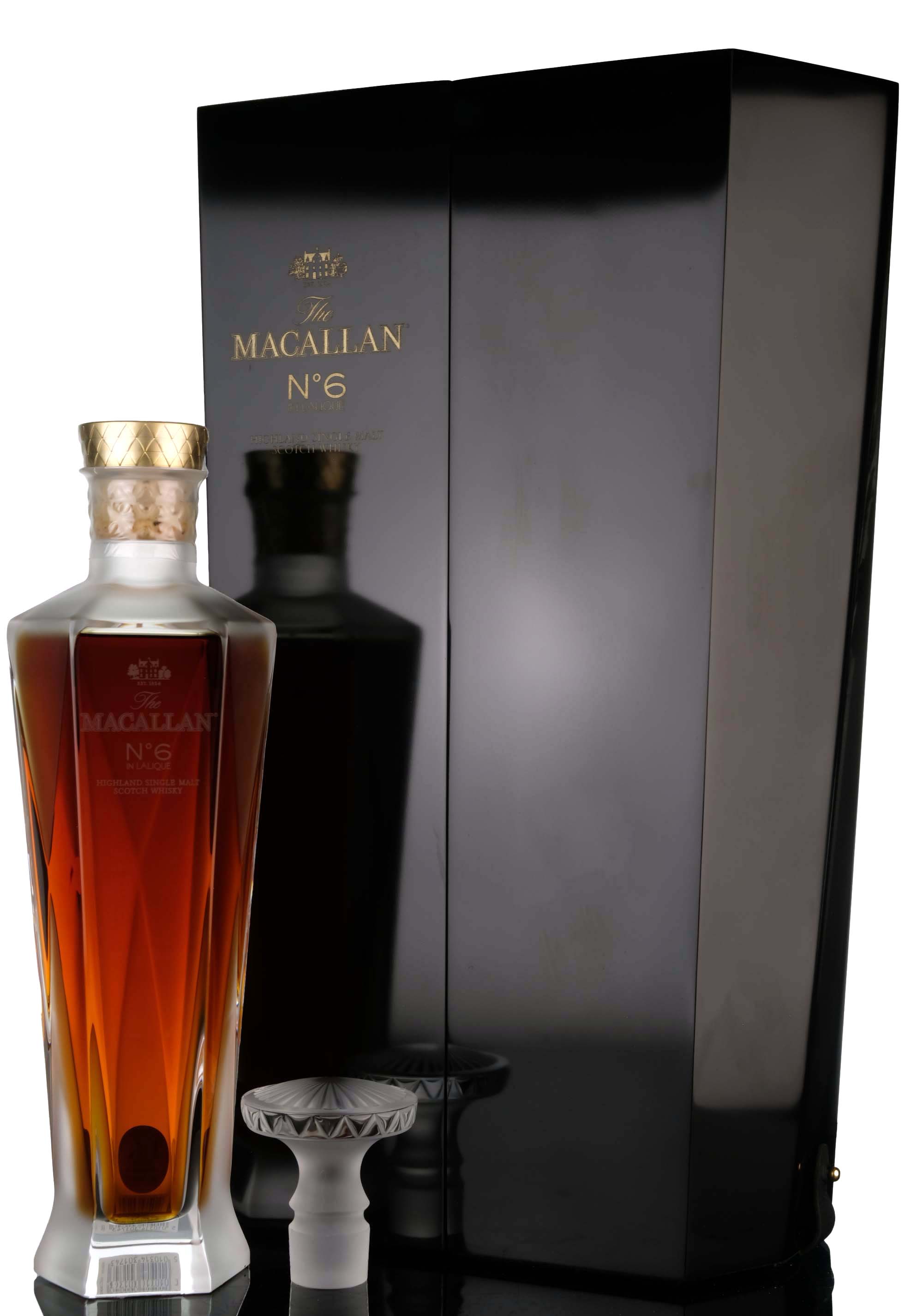 Macallan No.6 Lalique Crystal Decanter