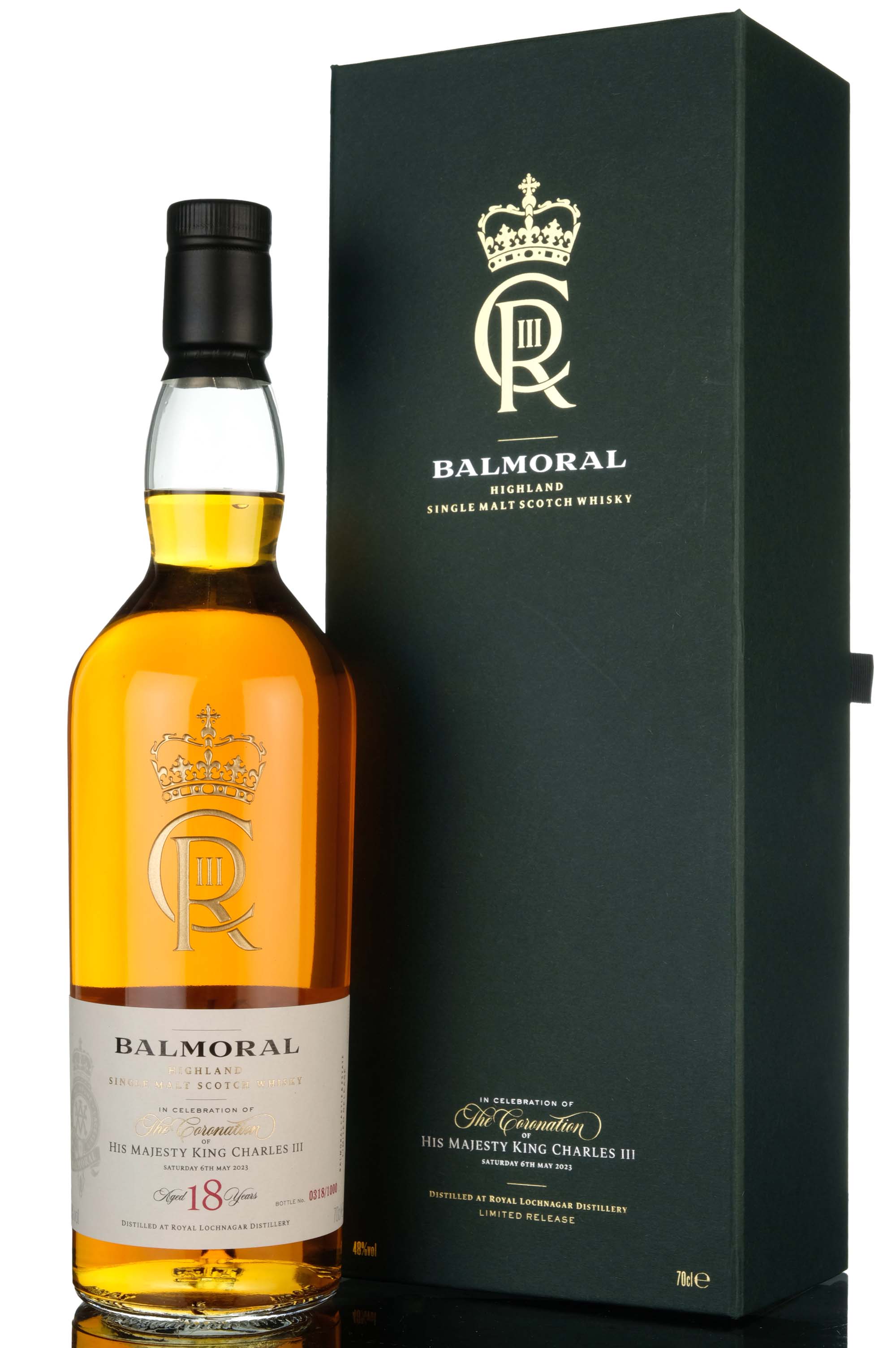 Royal Lochnagar Balmoral 18 Year Old - The Coronation Of King Charles III - 2023 Release