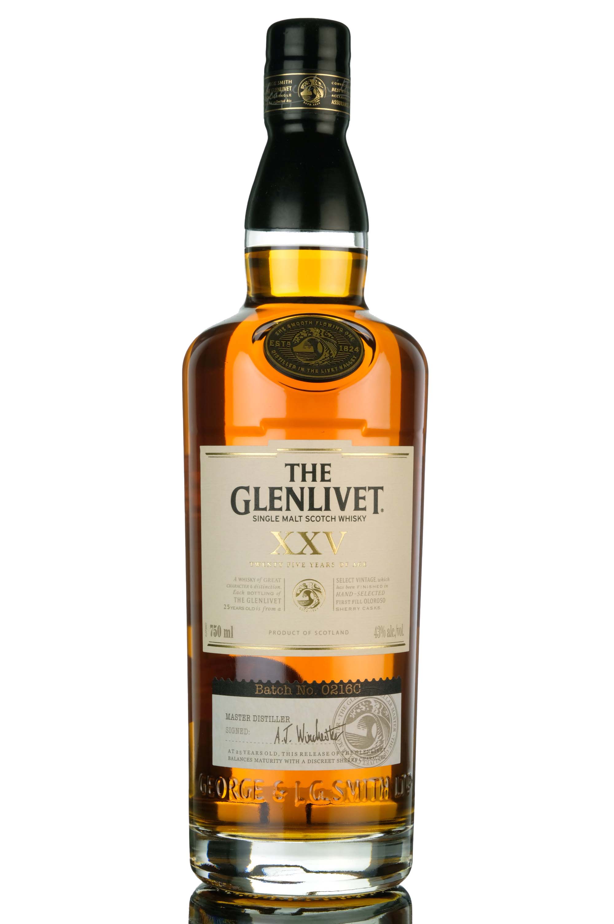 Glenlivet 25 Year Old - XXV - 2017 Release