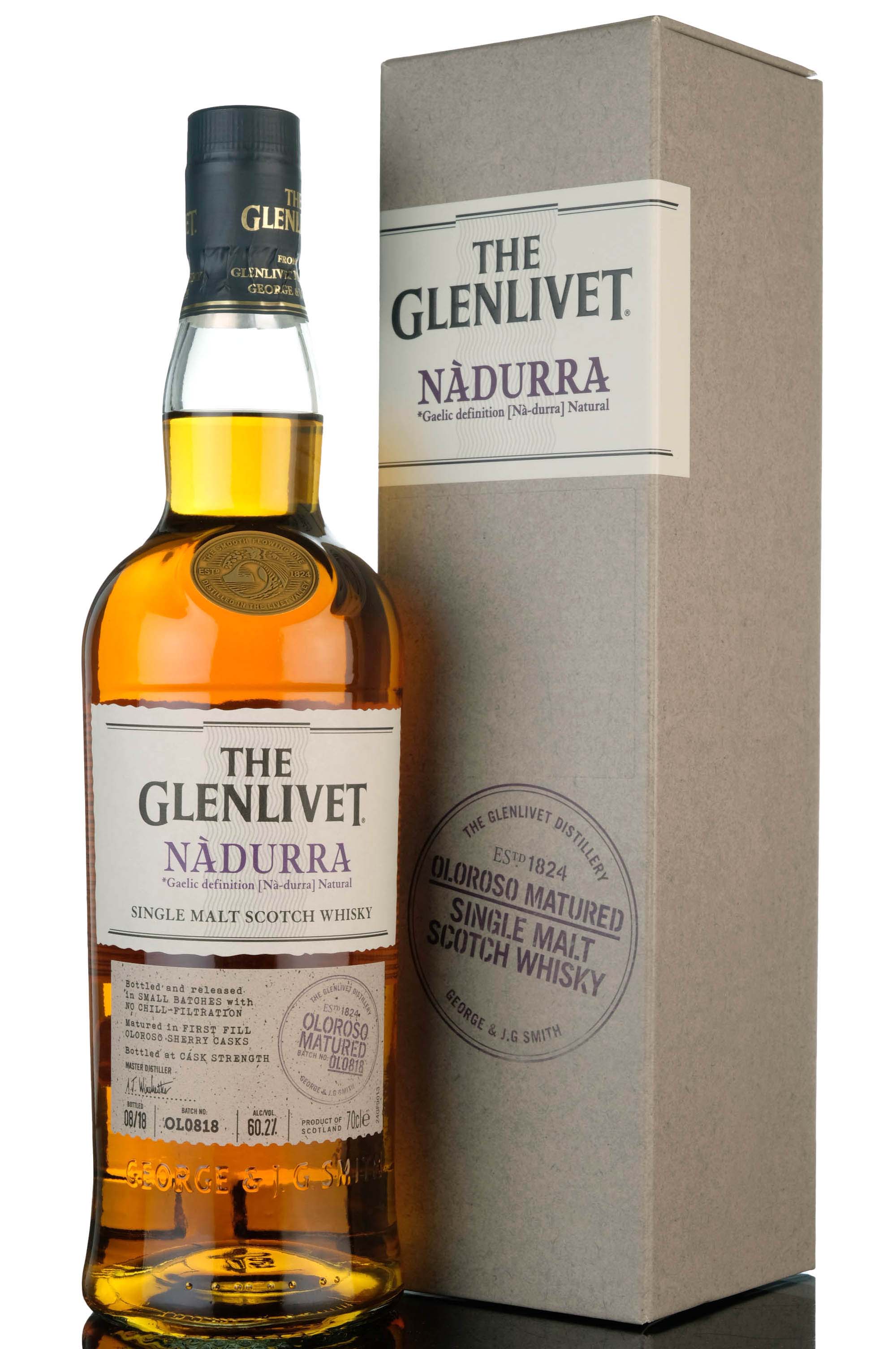 Glenlivet Nadurra Batch OL0818 - 2018 Release