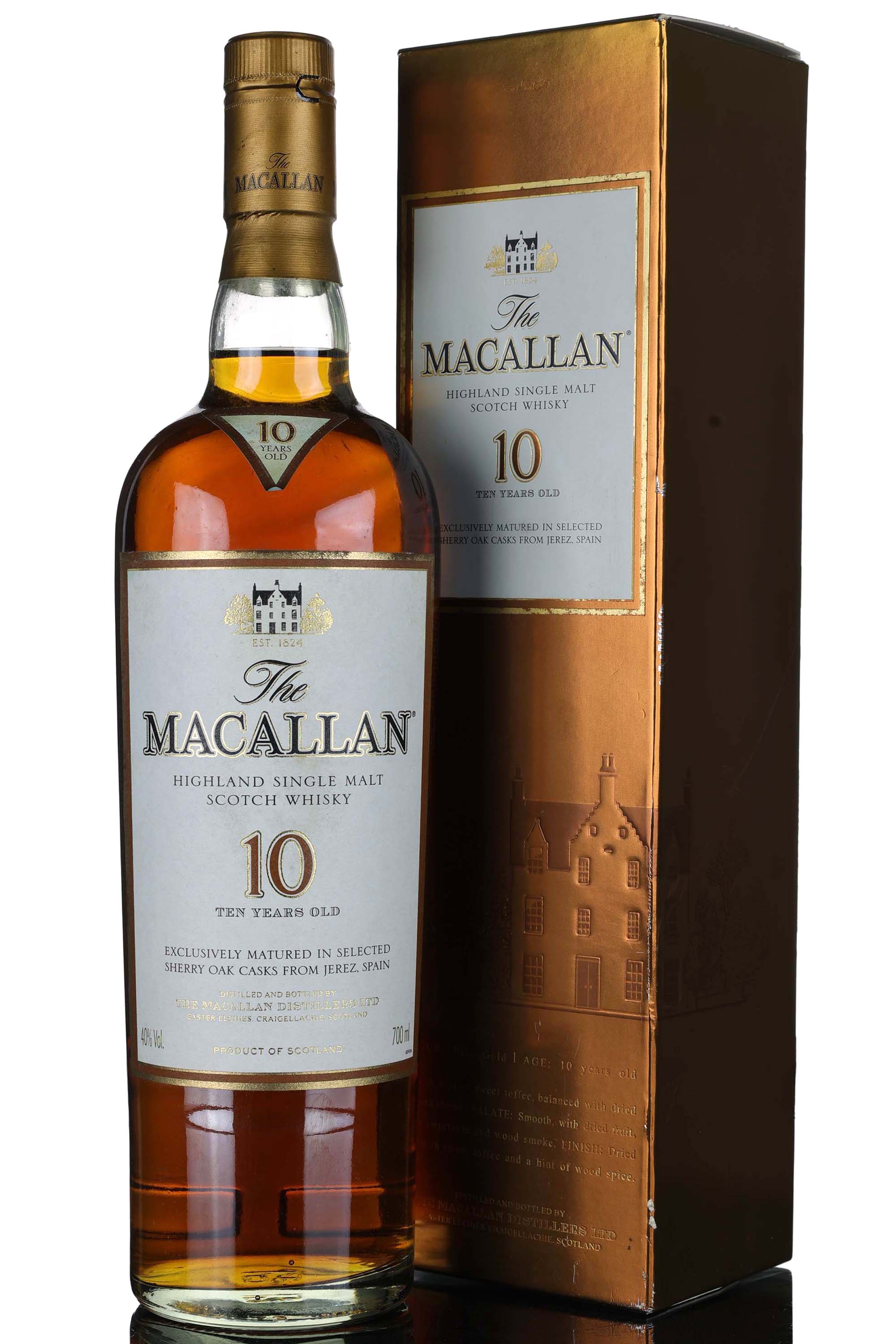 Macallan 10 Year Old - Sherry Cask - Mid 2000s