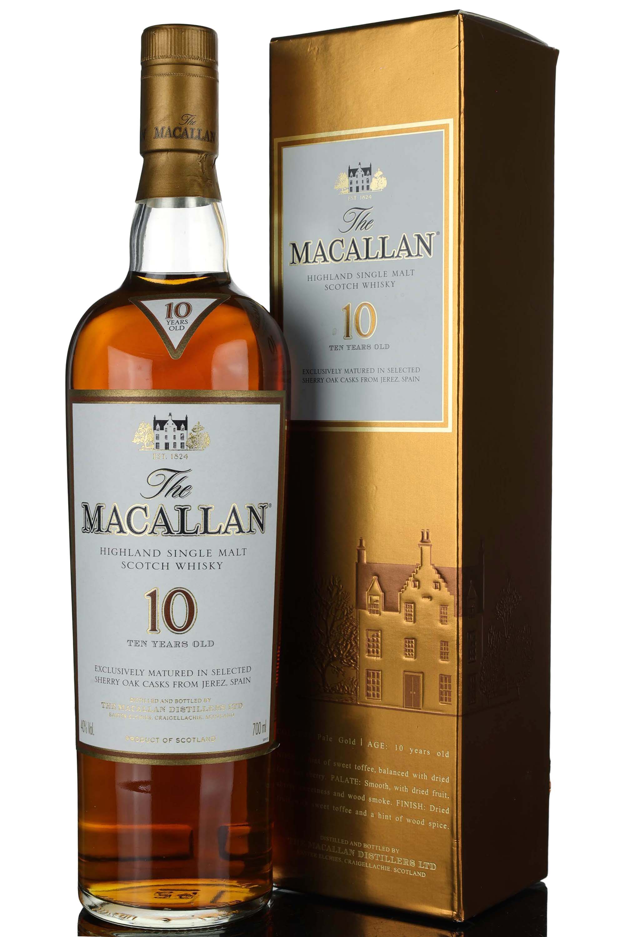 Macallan 10 Year Old - Sherry Cask - Mid 2000s