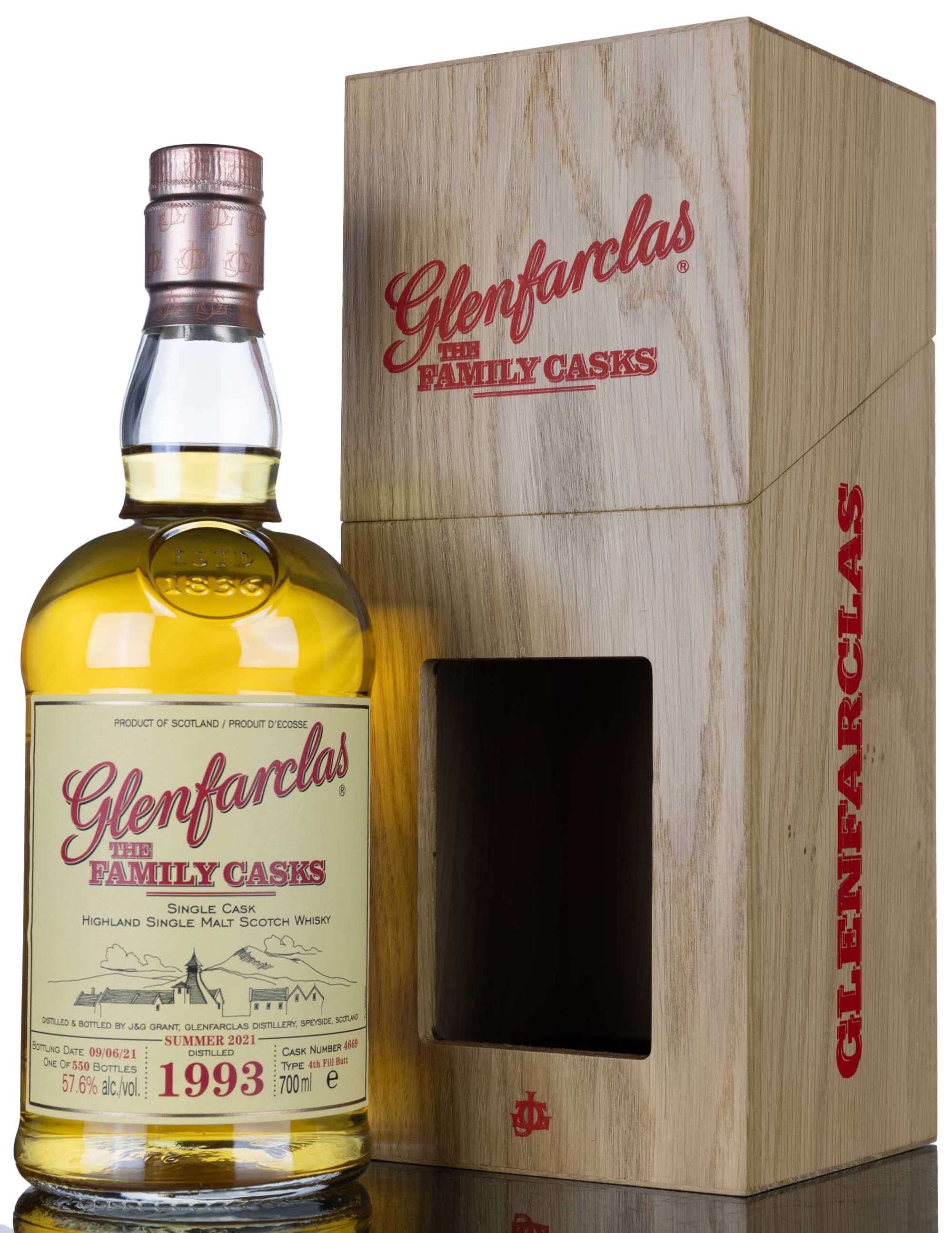 Glenfarclas 1993-2021 - The Family Casks - Single Cask 4669