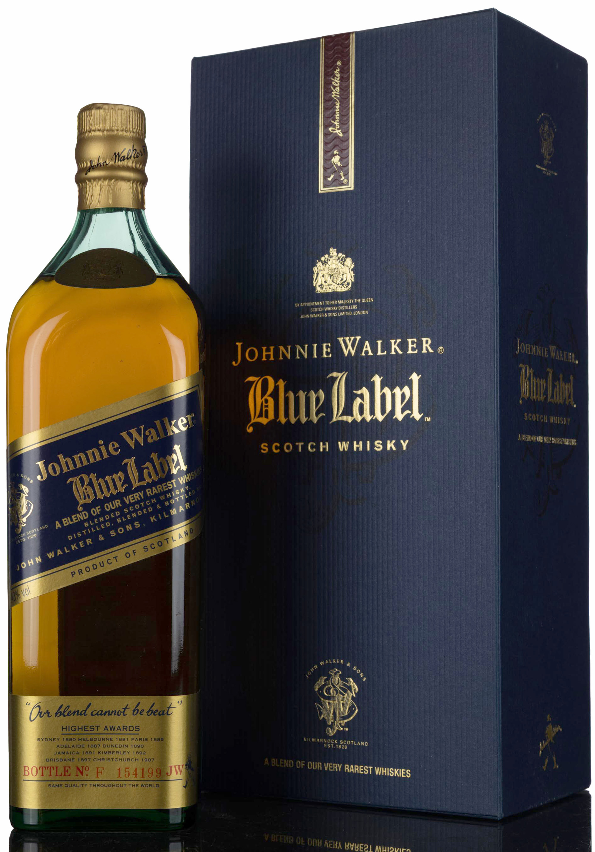 Johnnie Walker Blue Label - 1990s - 1 Litre