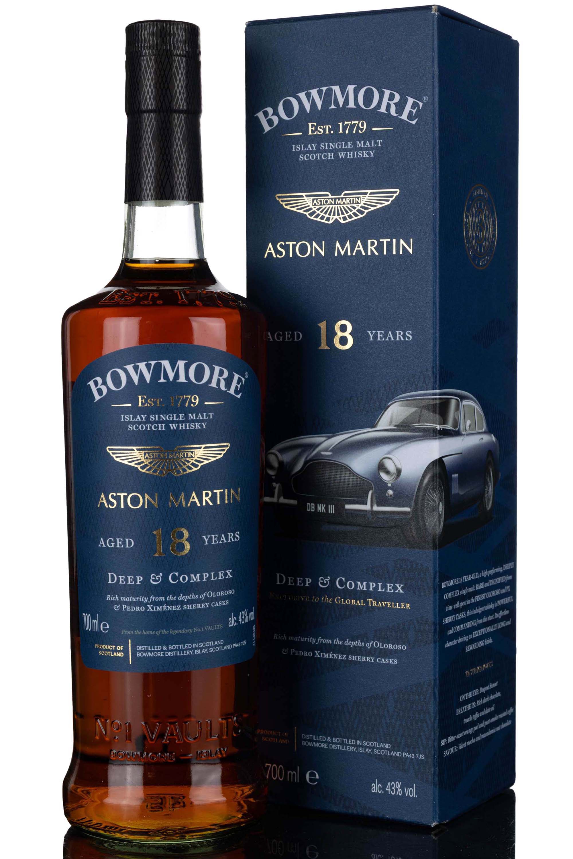 Bowmore 18 Year Old - Aston Martin - Edition No.3 Deep & Complex - 2021 Release