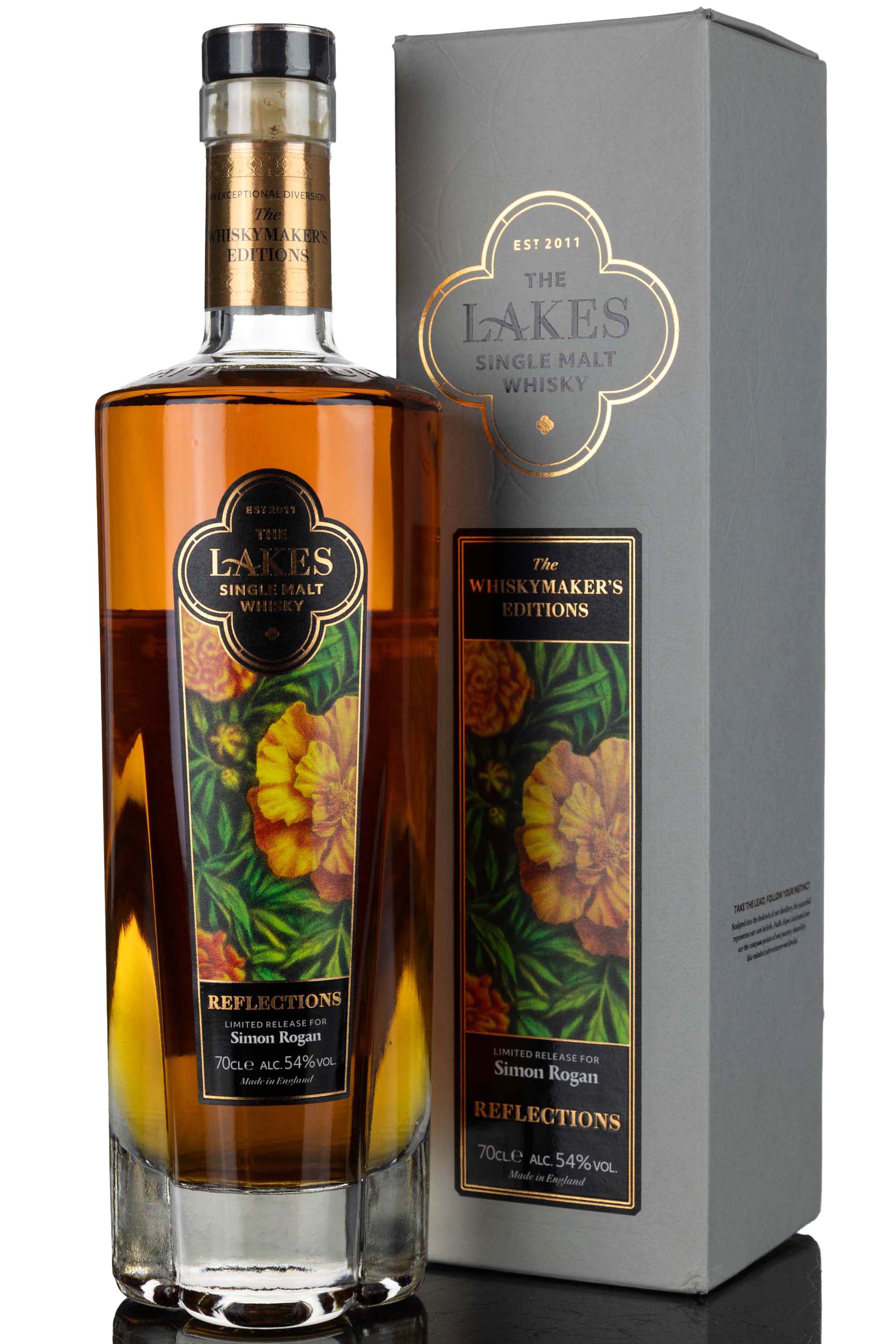 The Lakes Distillery The Whiskymakers Editions Reflections For Simon Rogan - 2022 Release