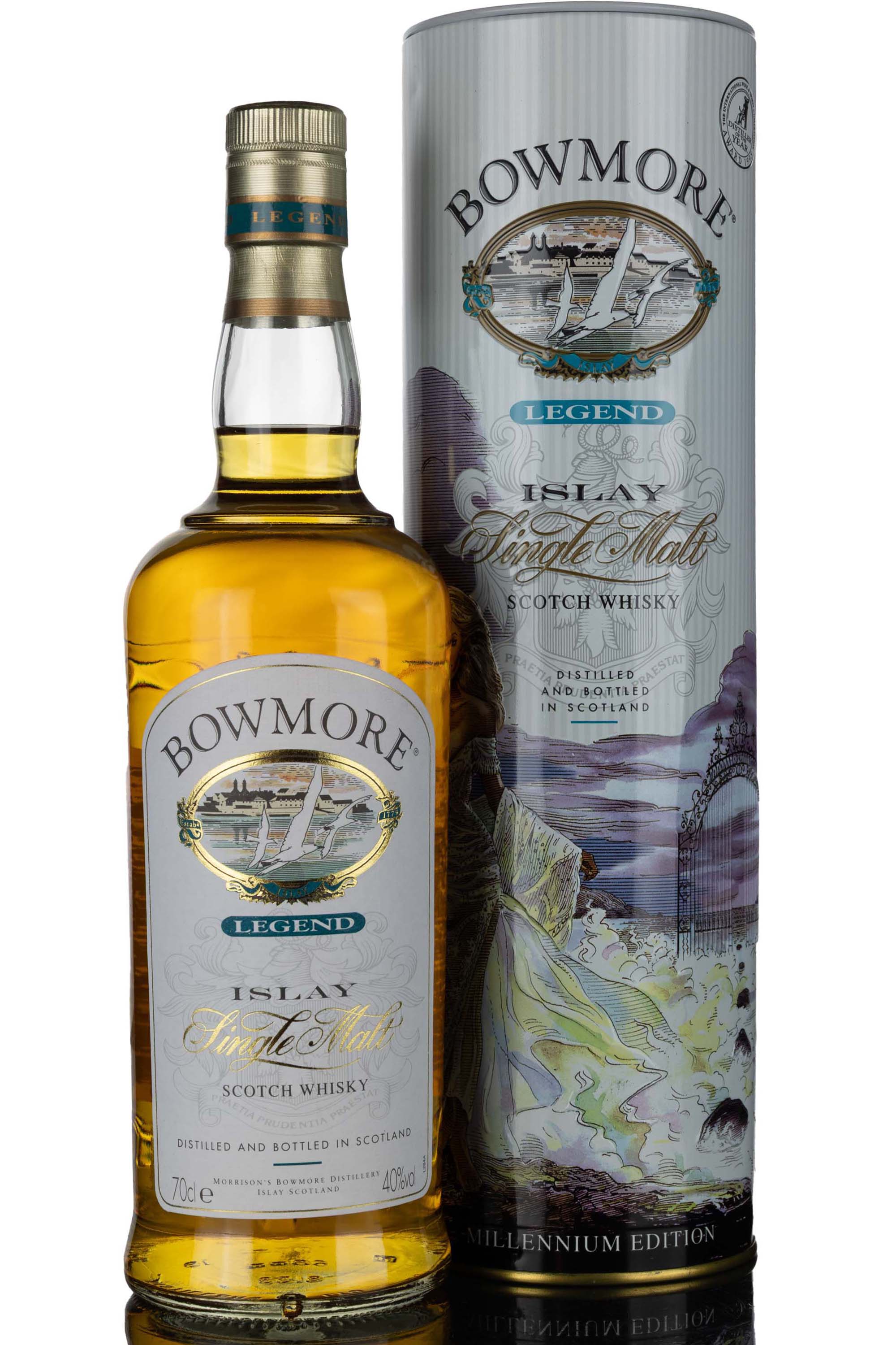 Bowmore Legend - Circa 2000 - Legend Of The Princess - Limited Edition Tin