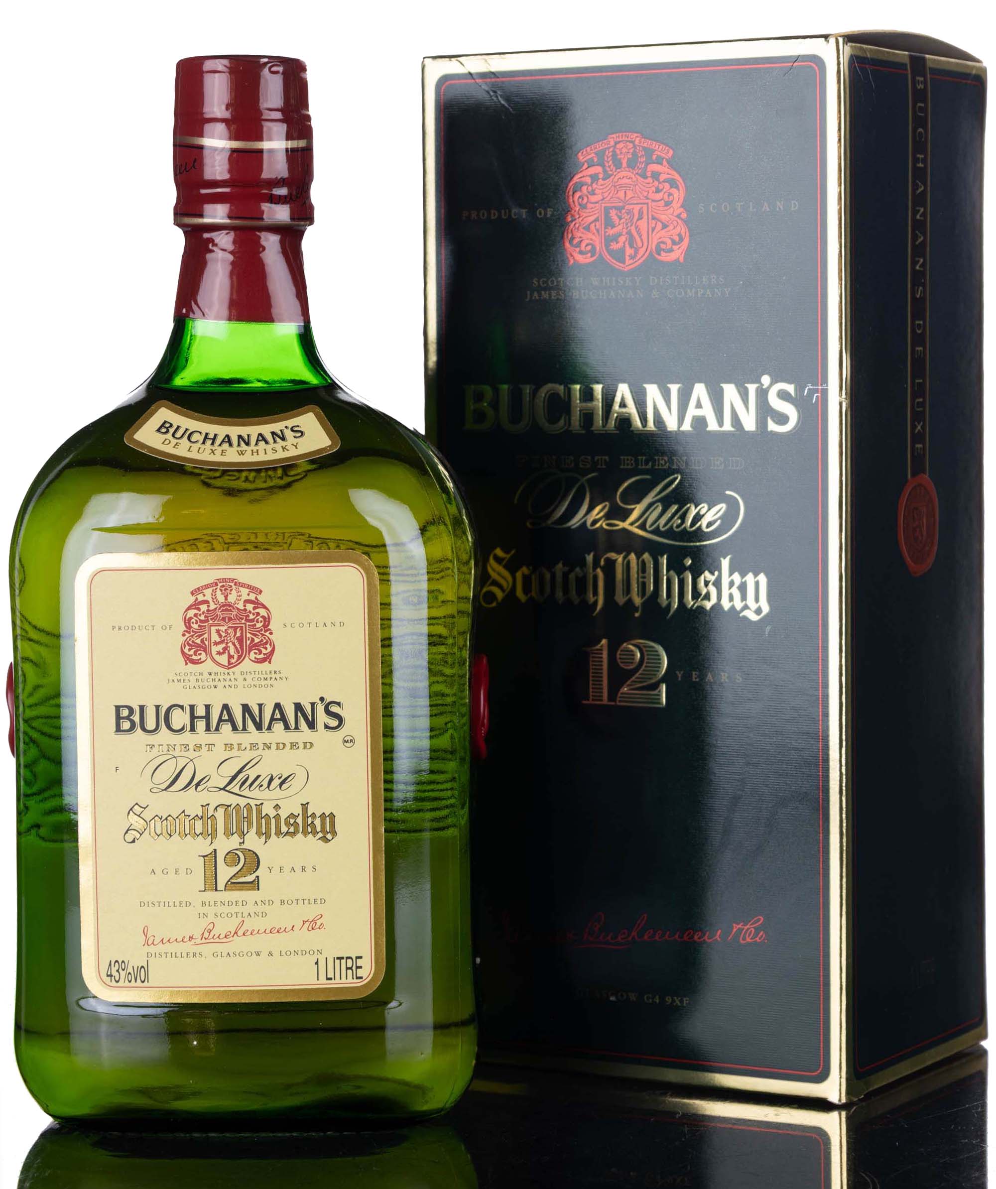 Buchanans 12 Year Old  1980s  1 Litre