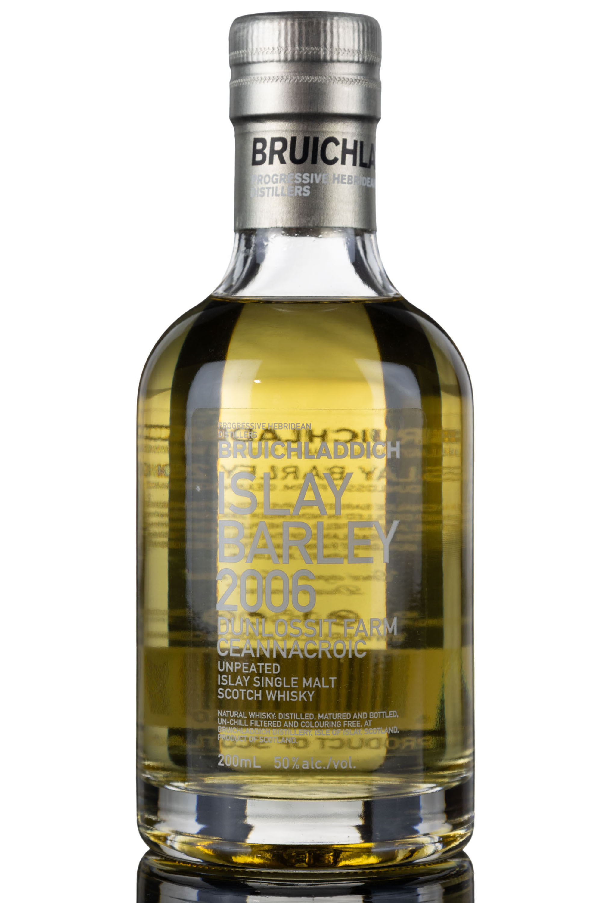 Bruichladdich 2006 - Islay Barley - Dunlossit Farm - Quarter Bottle