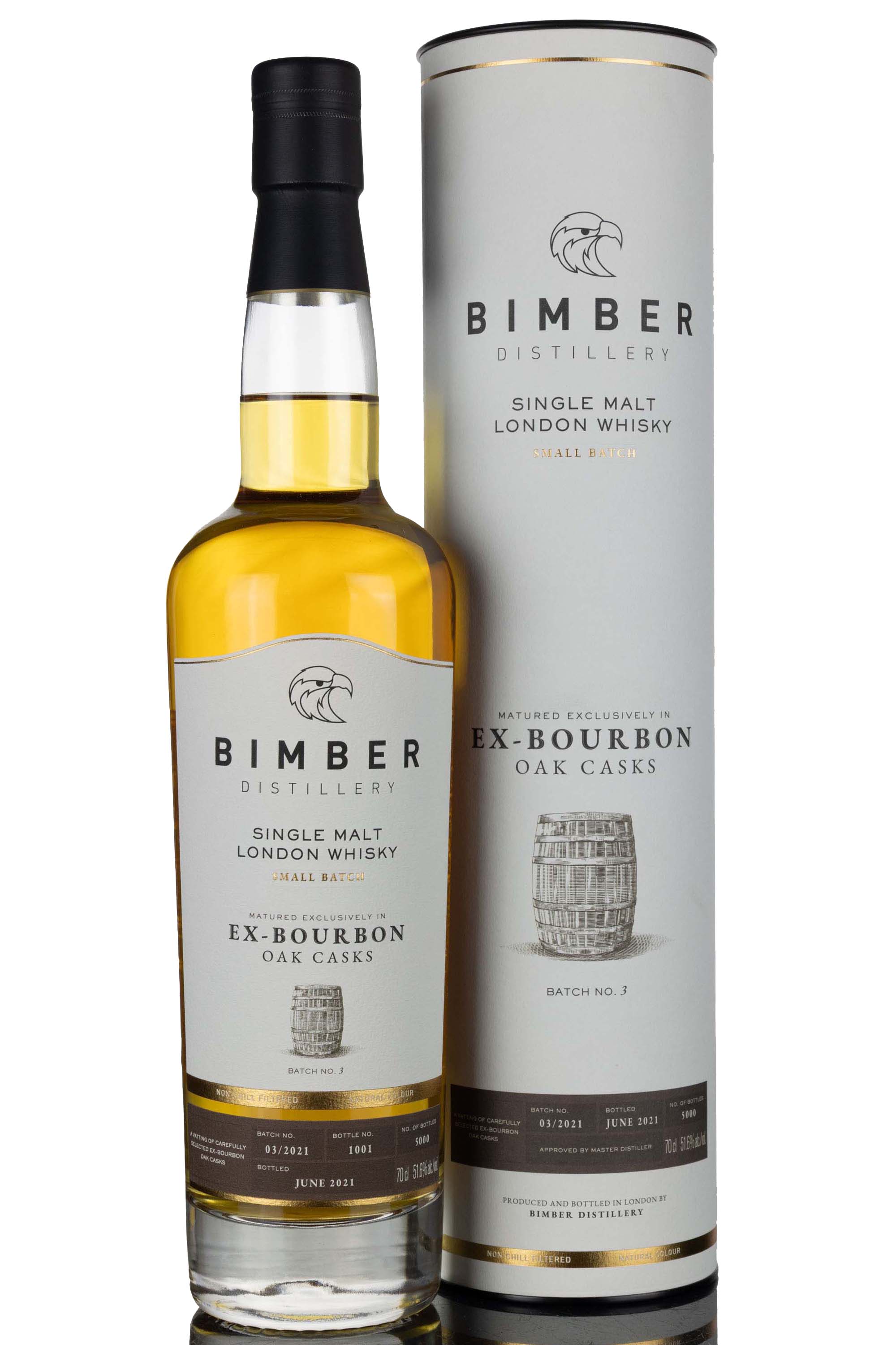 Bimber Batch 3 - Ex-Bourbon - 2021 Release