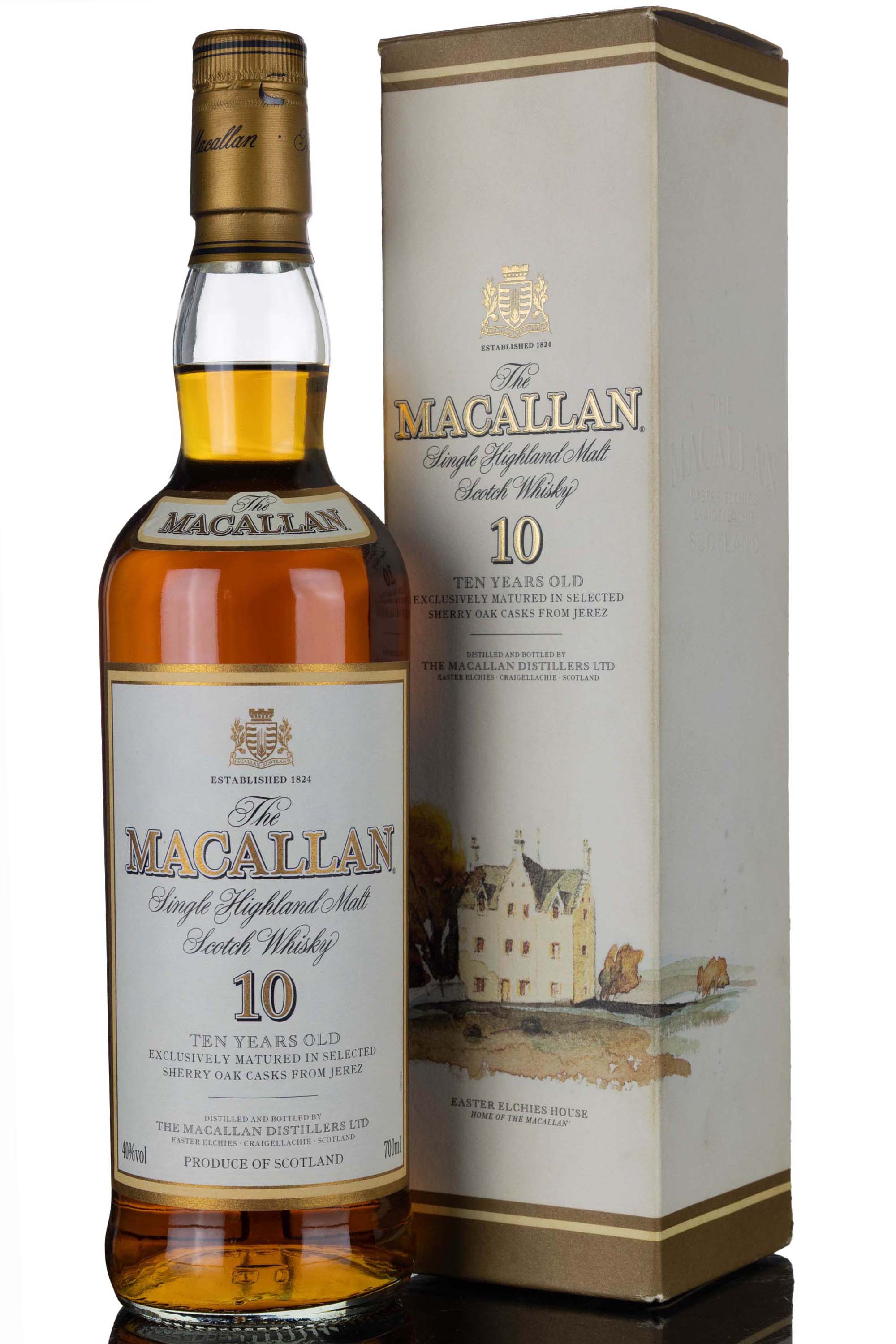 Macallan 10 Year Old - Sherry Cask - Early 2000s