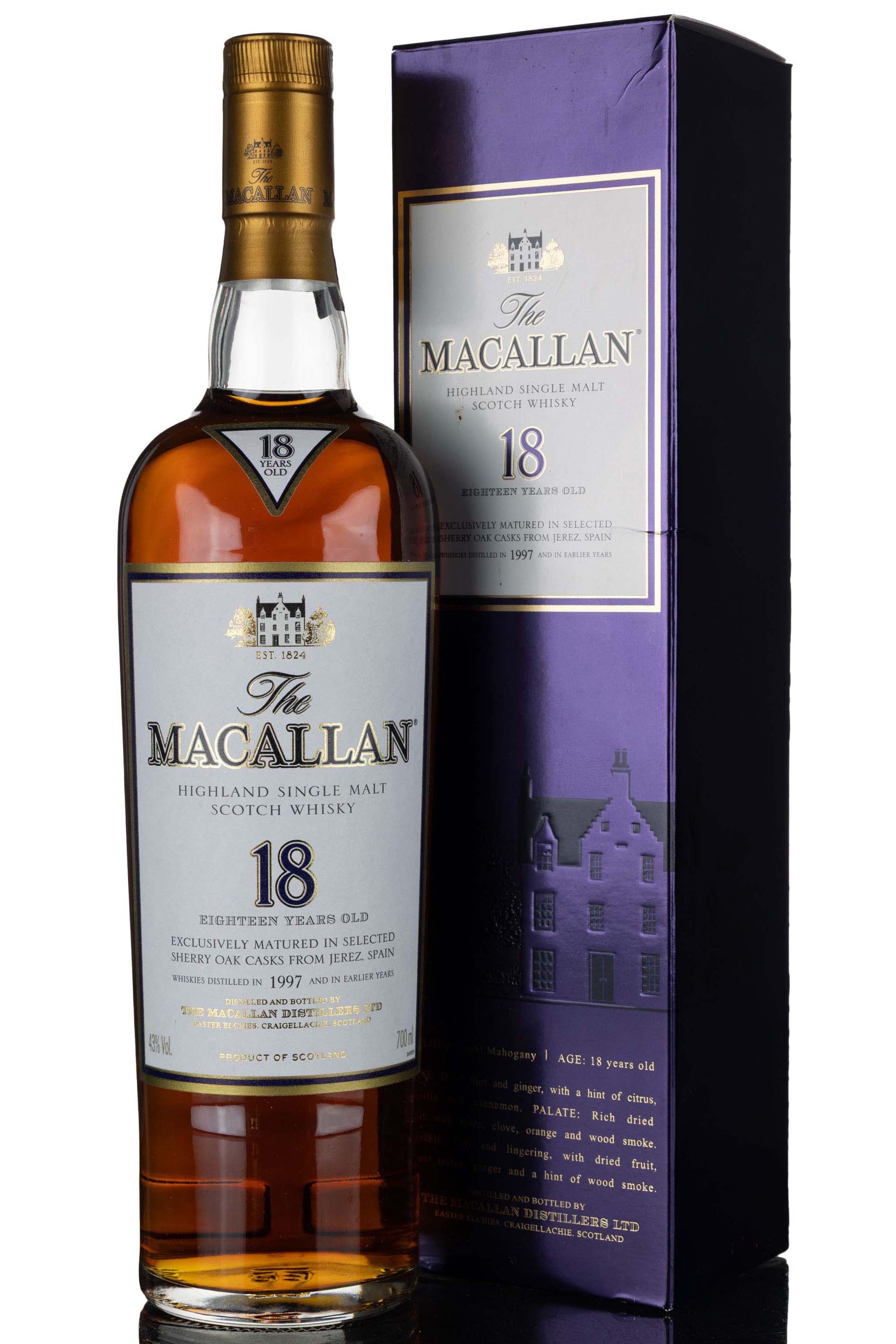 Macallan 1997 - 18 Year Old - Sherry Cask
