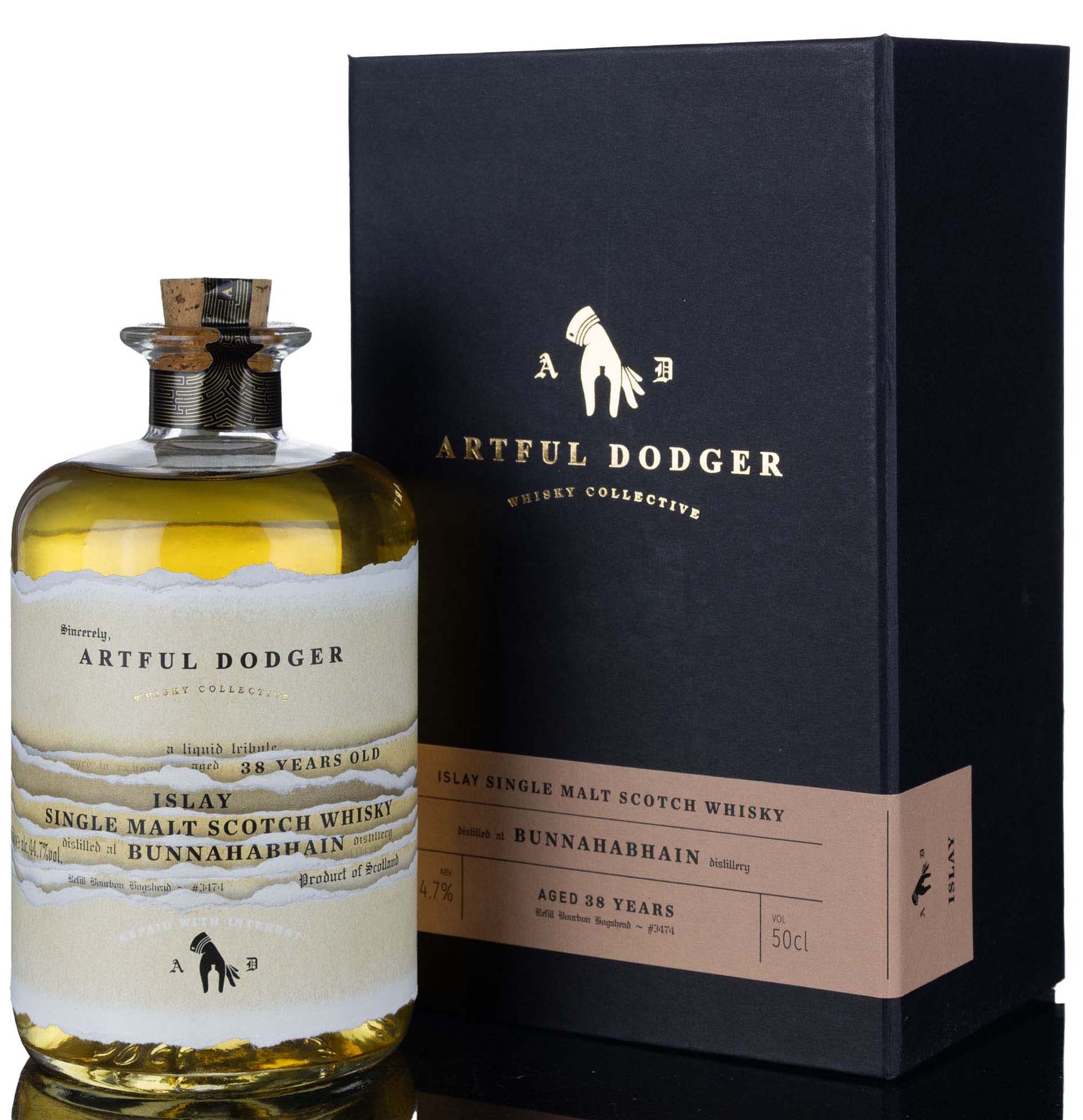 Bunnahabhain 1980-2018 - 38 Year Old - Artful Dodger - Single Cask 3474