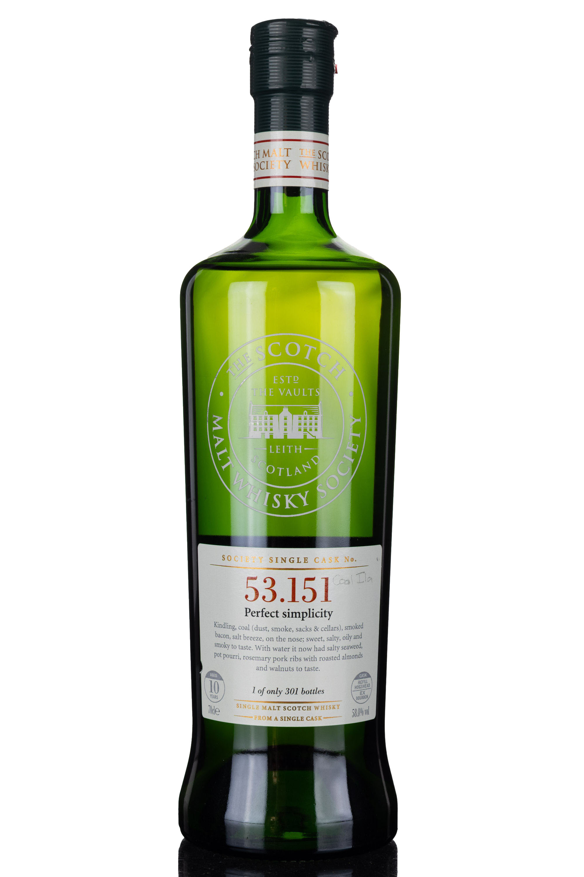 Caol Ila 2000 - 10 Year Old - SMWS 53.151 - Perfect Simplicity