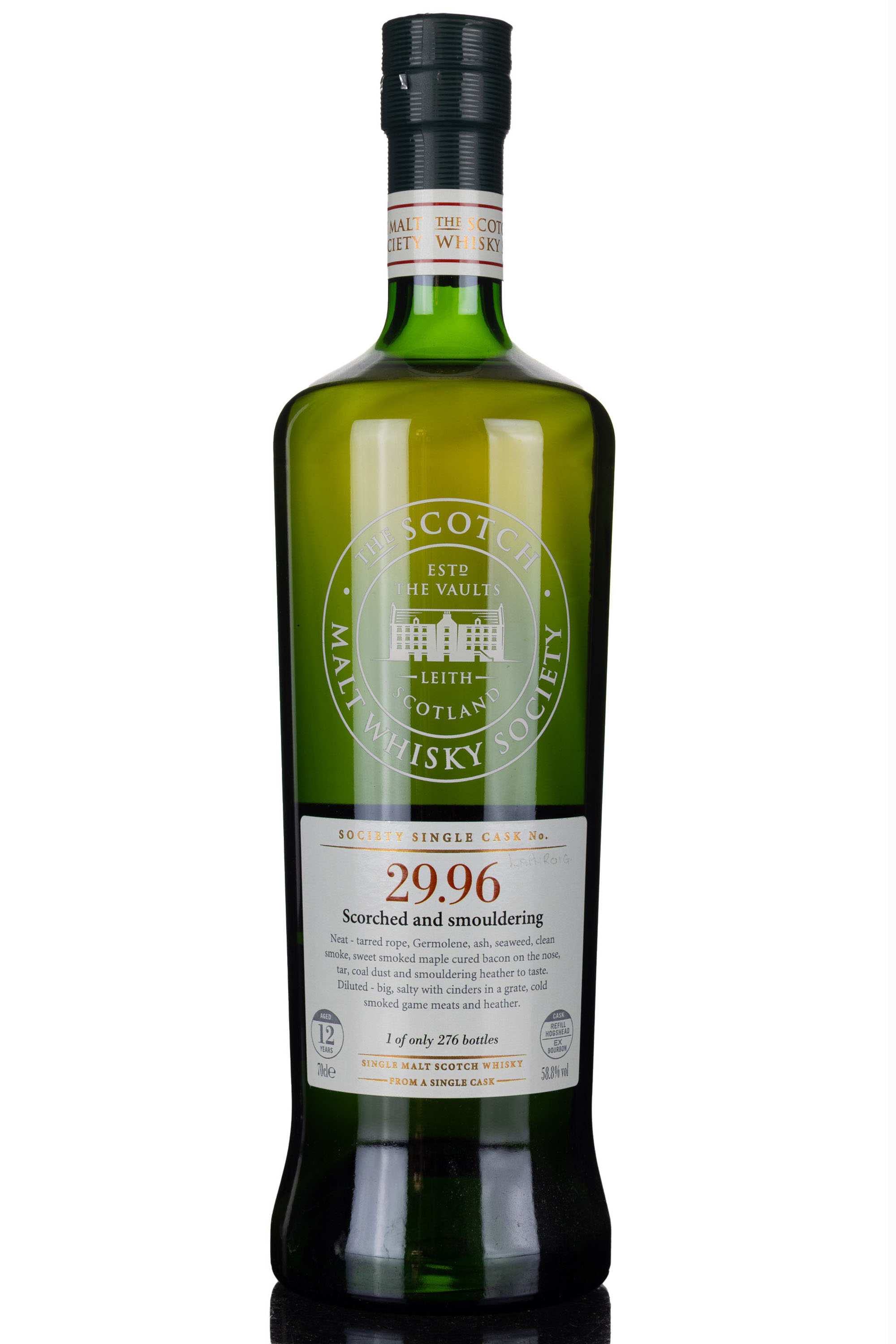 Laphroaig 1998 - 12 Year Old - SMWS 29.96 - Scorched & Smouldering