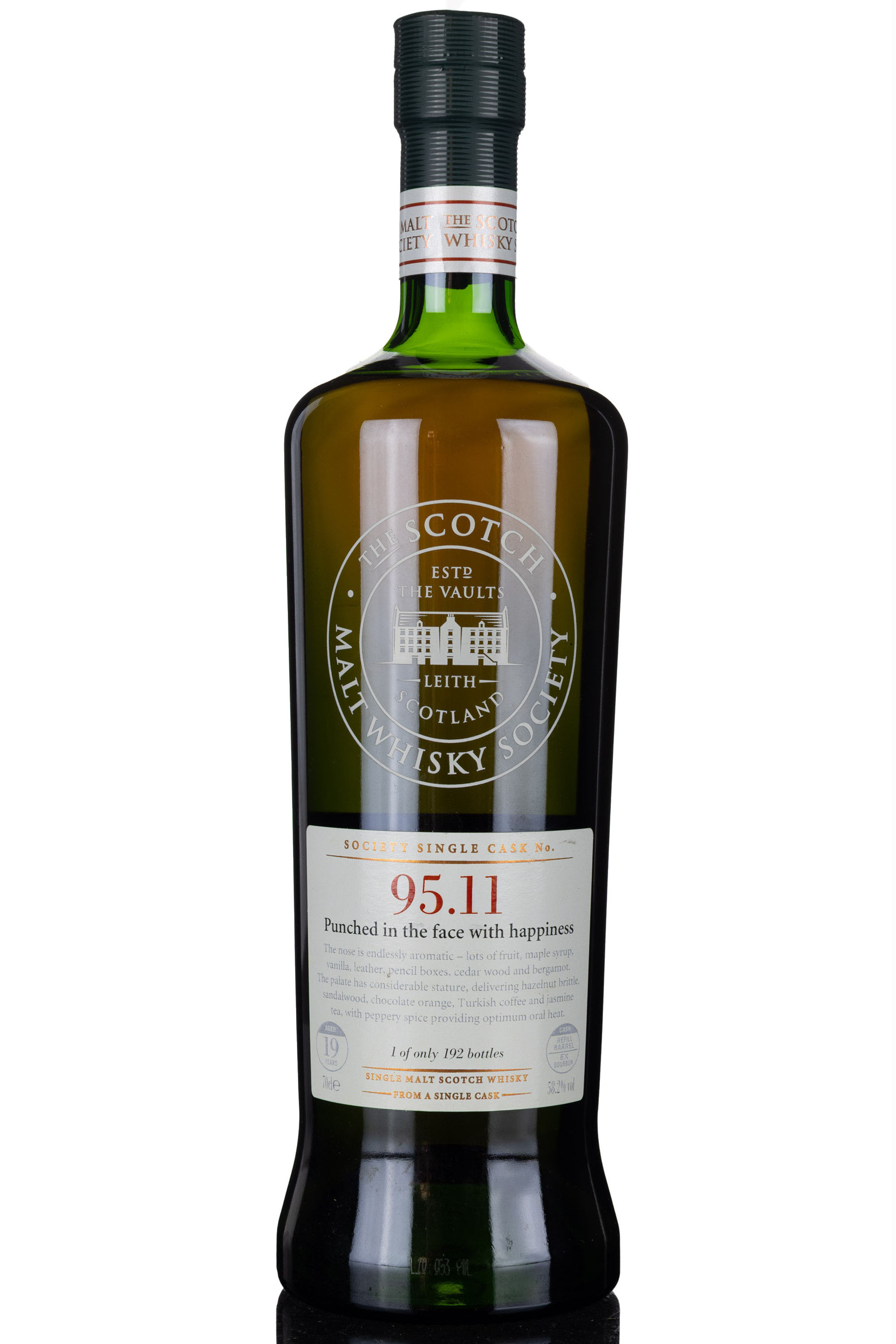Auchroisk 1990 - 19 Year Old - SMWS 95.11 - Punched In The Face With Happiness