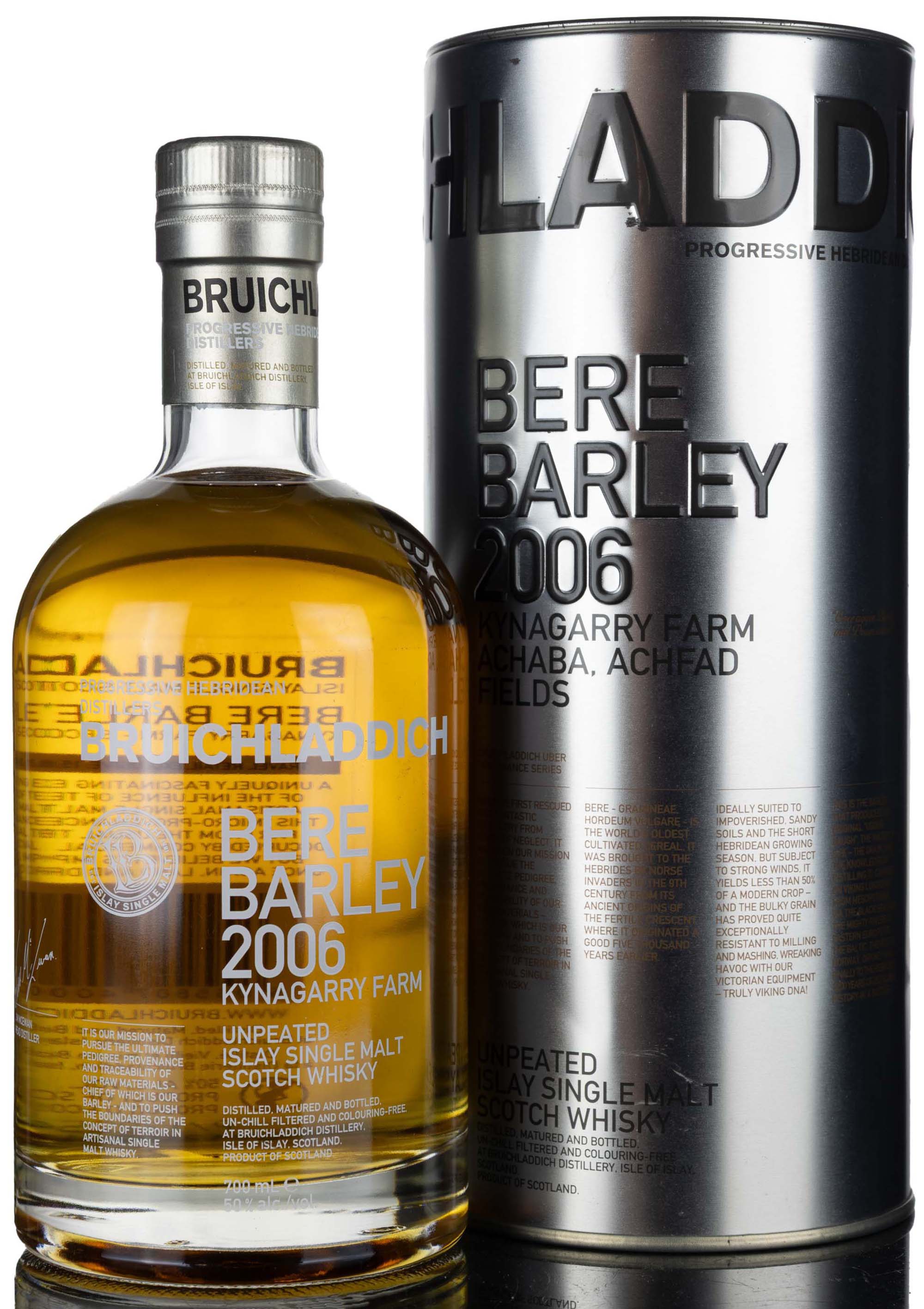 Bruichladdich 2006 - Islay Barley Kynagarry Farm - 2014 Release
