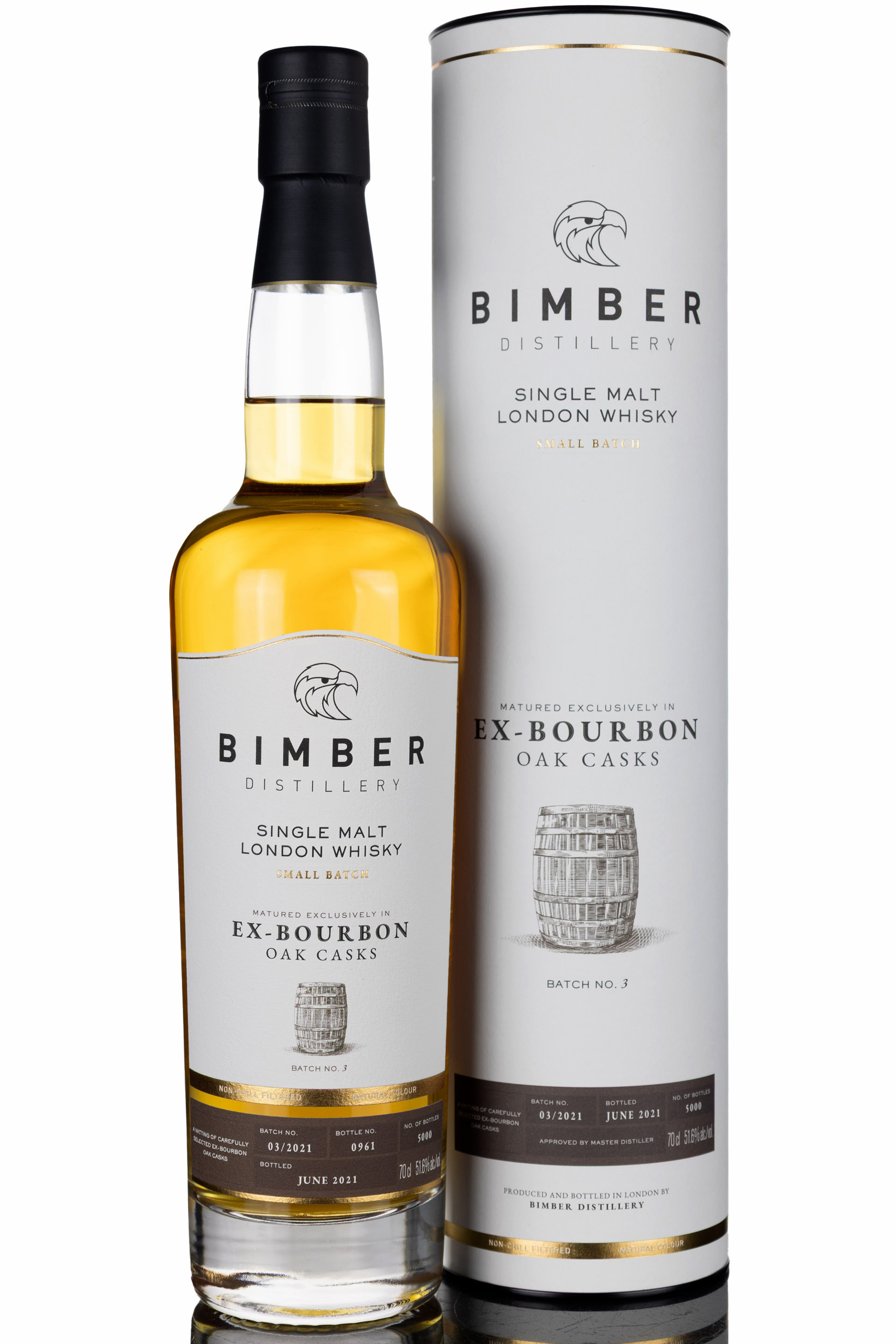 Bimber Batch 3 - Ex-Bourbon - 2021 Release