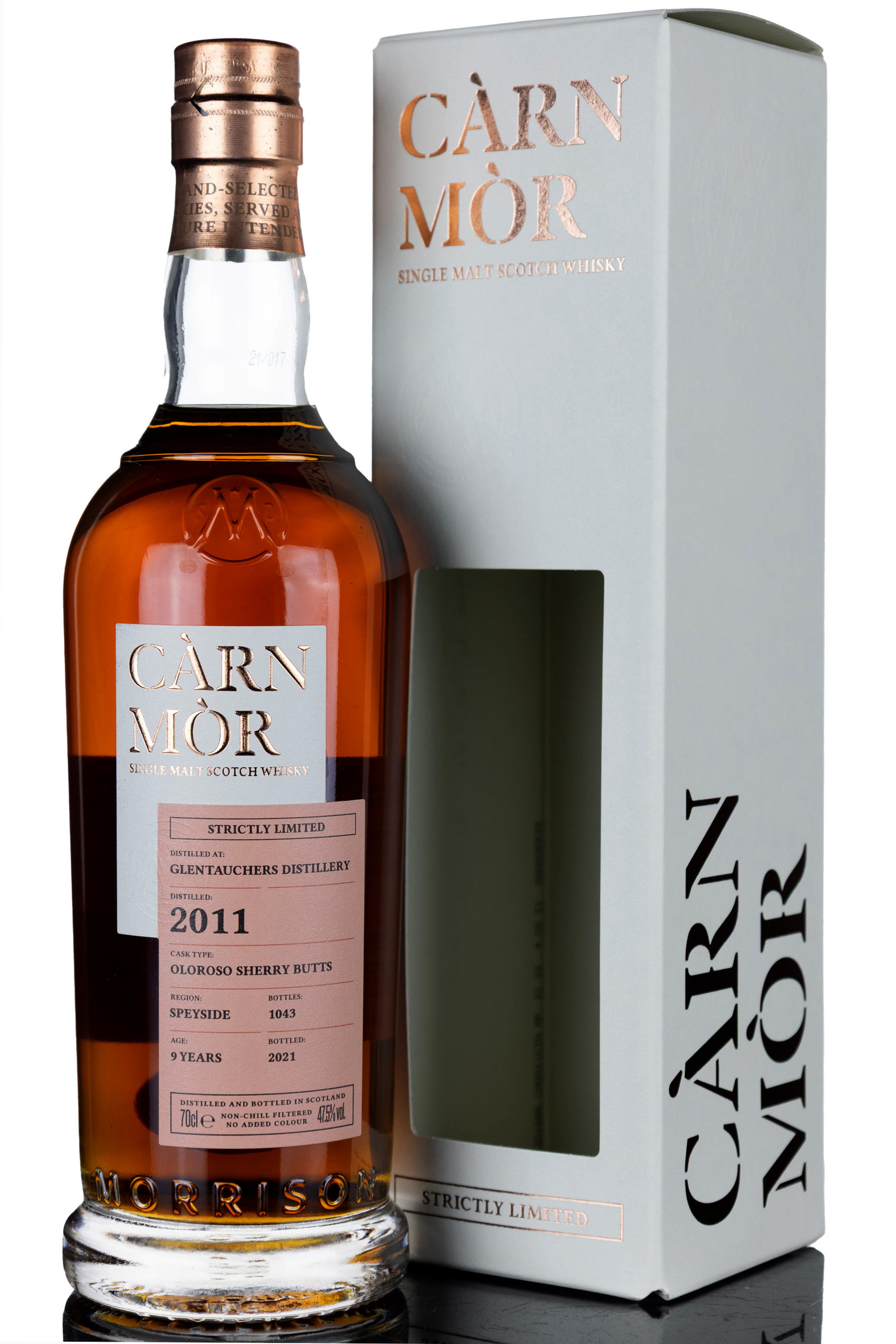 Glentauchers 2011-2021 - 9 Year Old - Carn Mor - Strictly Limited