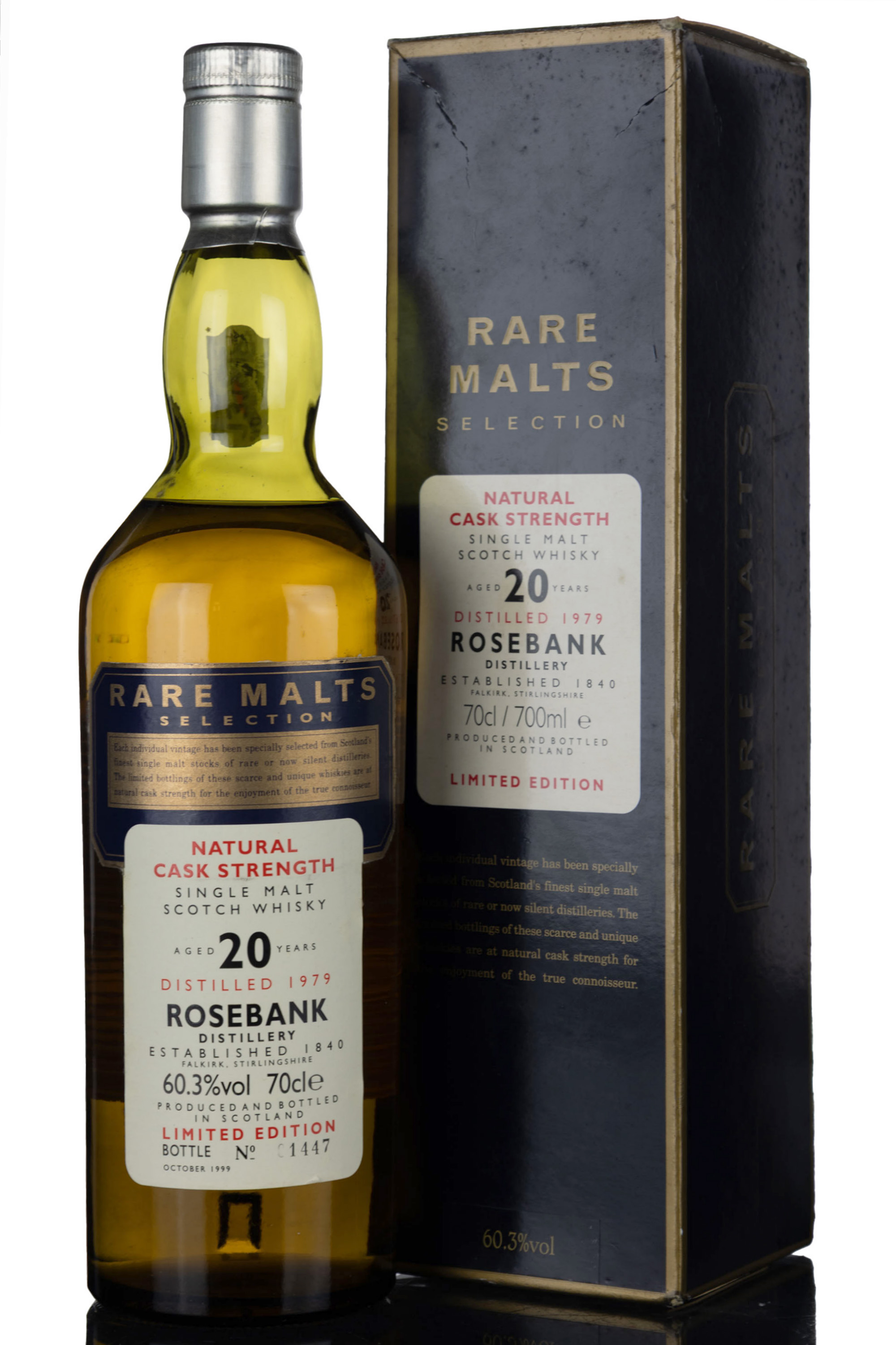 Rosebank 1979-1999 - 20 Year Old - Rare Malts 60.3%