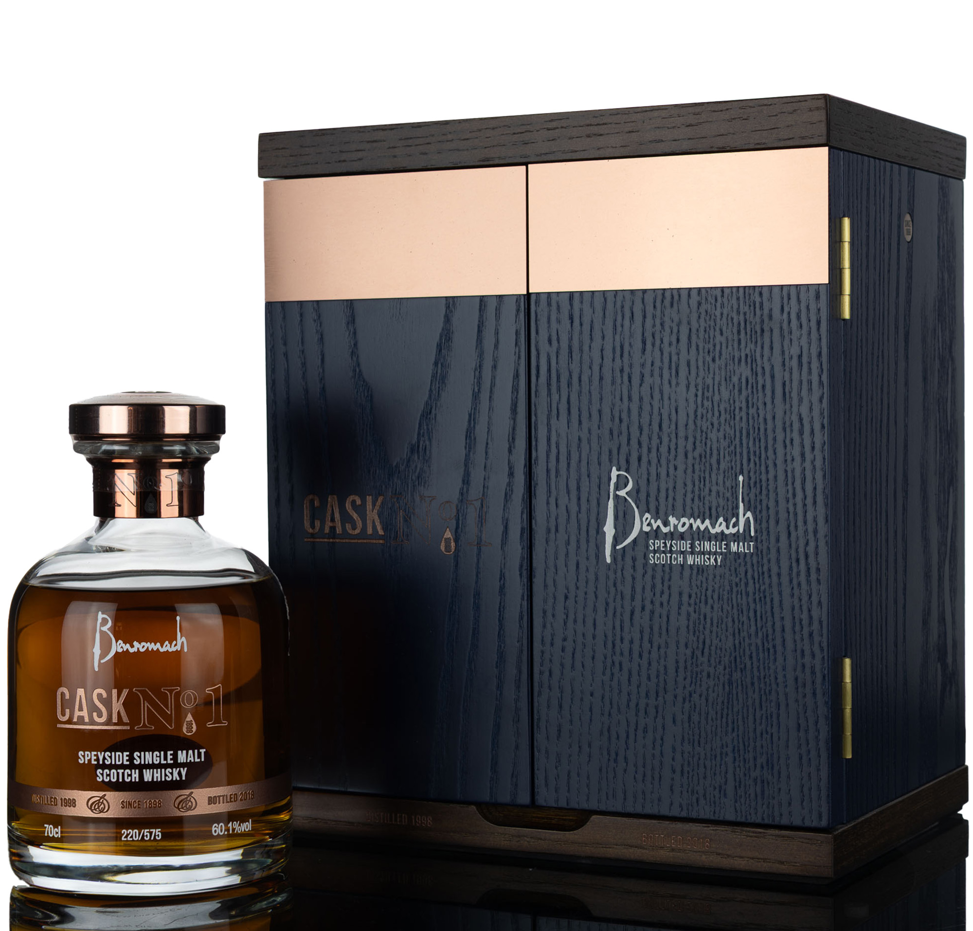 Benromach 1998-2018 - 20 Year Old - 20th Anniversary - Single Cask 1