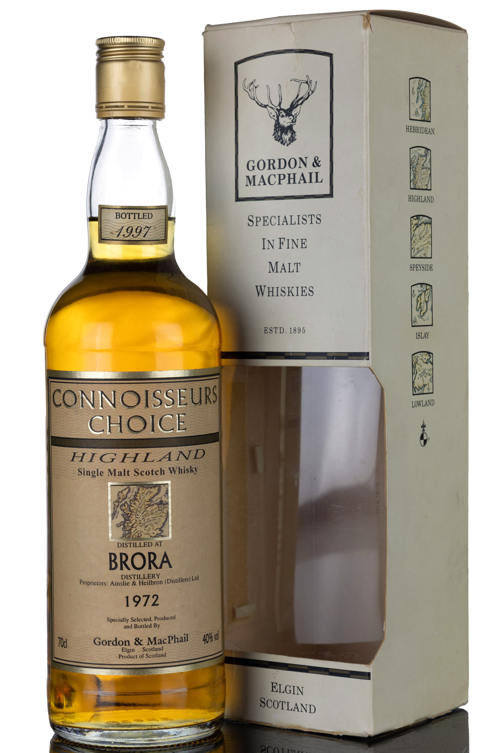 Brora 1972-1997 - Gordon & MacPhail - Connoisseurs Choice