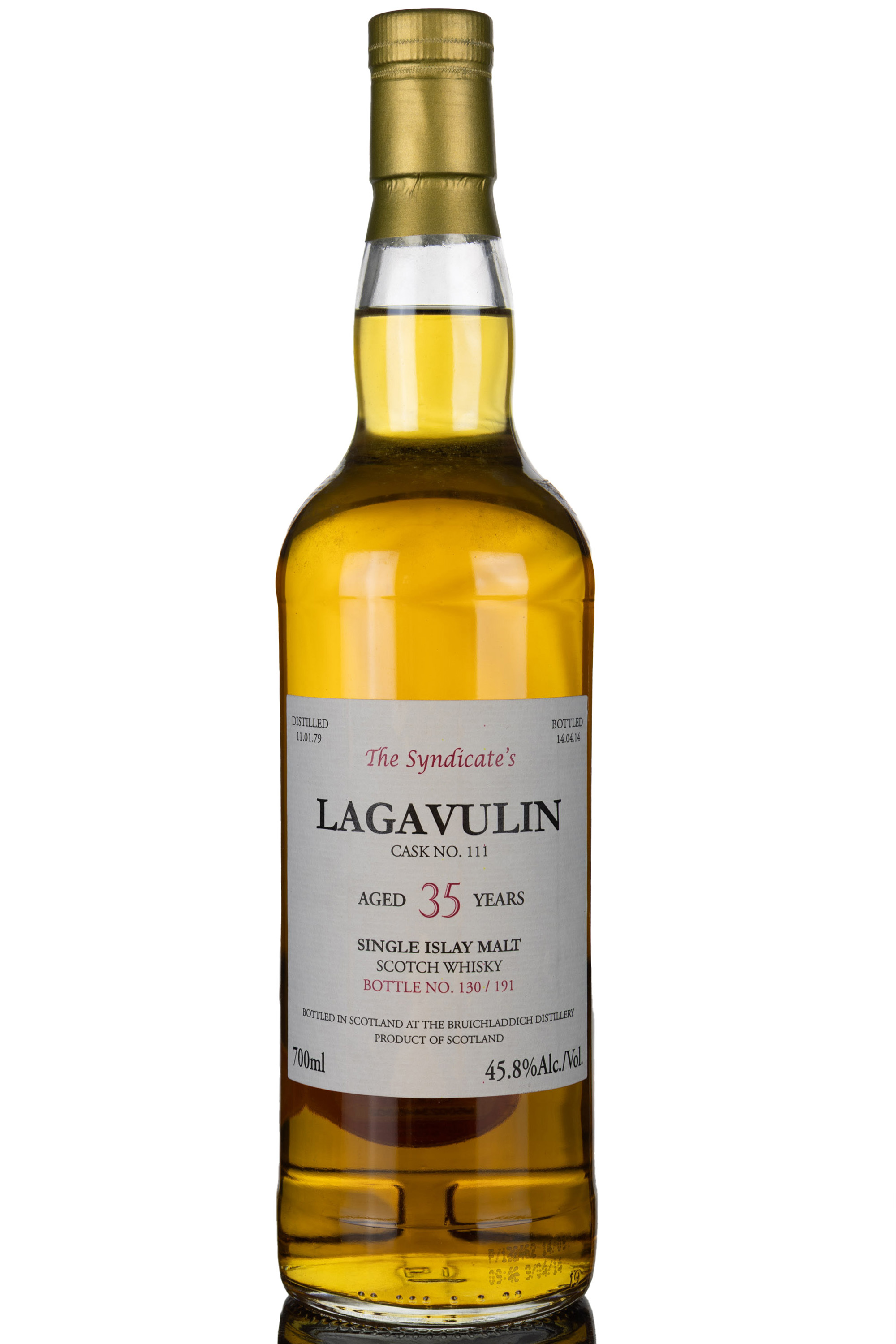 Lagavulin 1979-2014 - 35 Year Old - The Syndicates - Single Cask 111