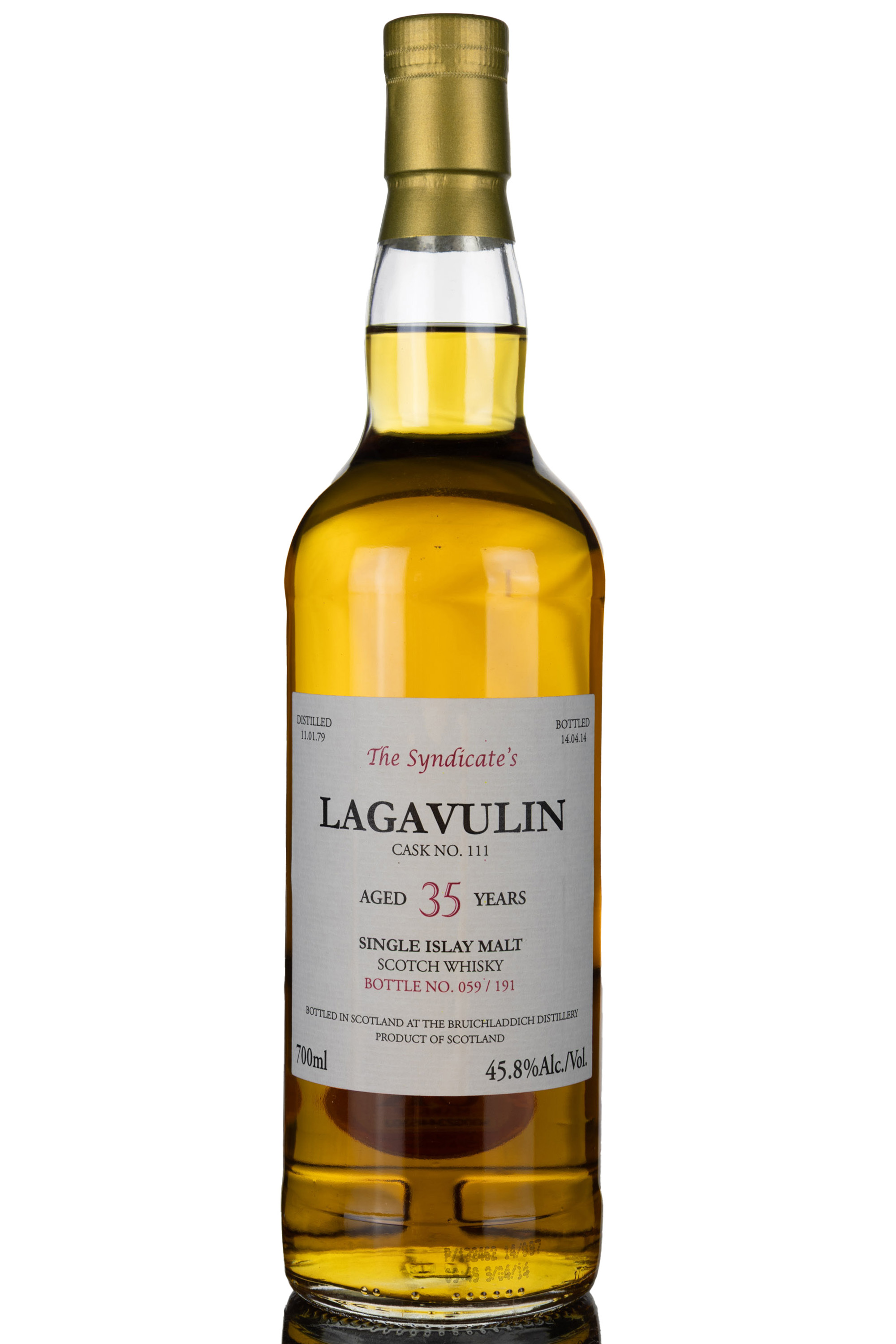 Lagavulin 1979-2014 - 35 Year Old - The Syndicates - Single Cask 111