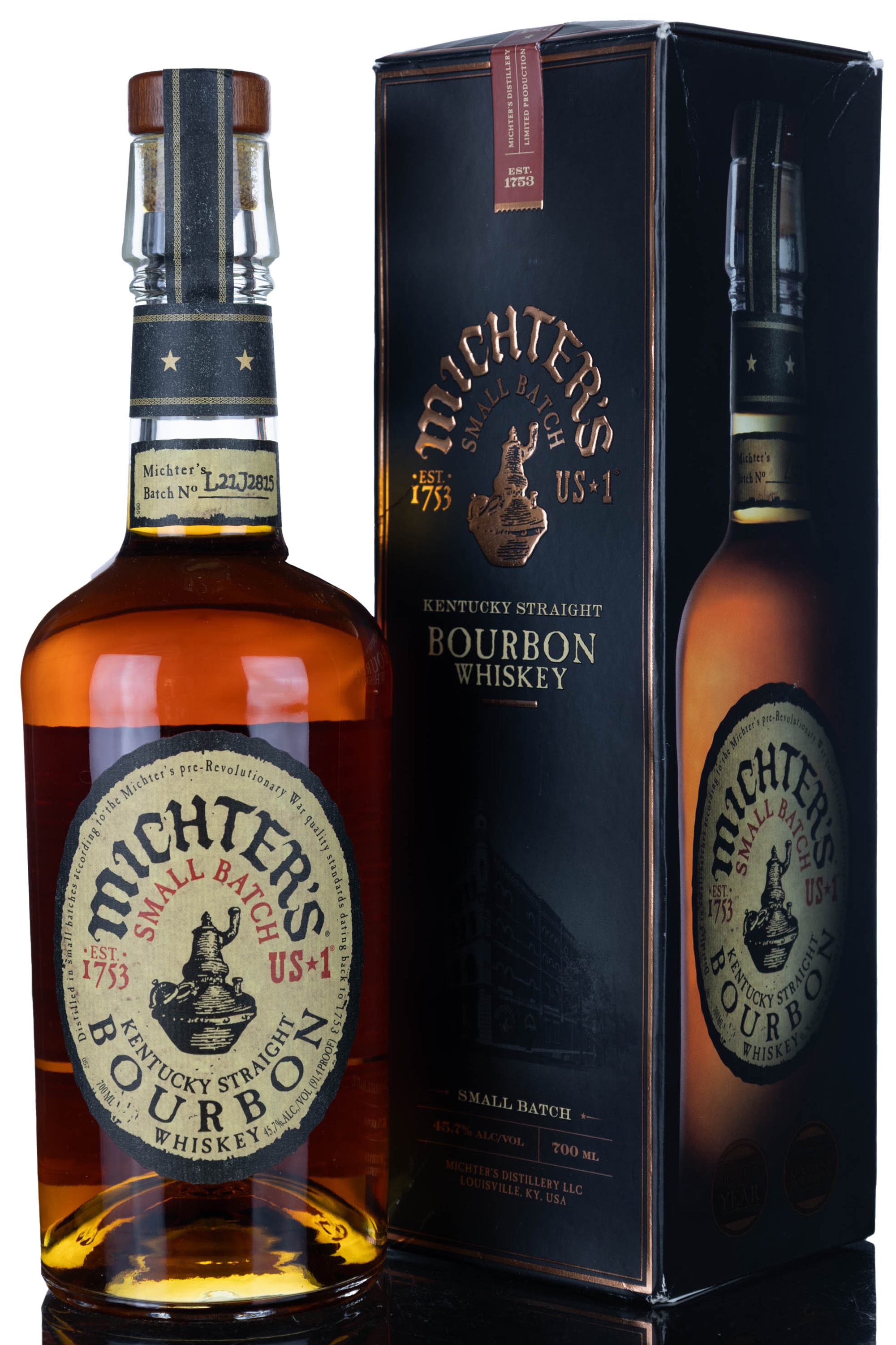 Michters Small Batch Bourbon L21J2815 - 2021 Release