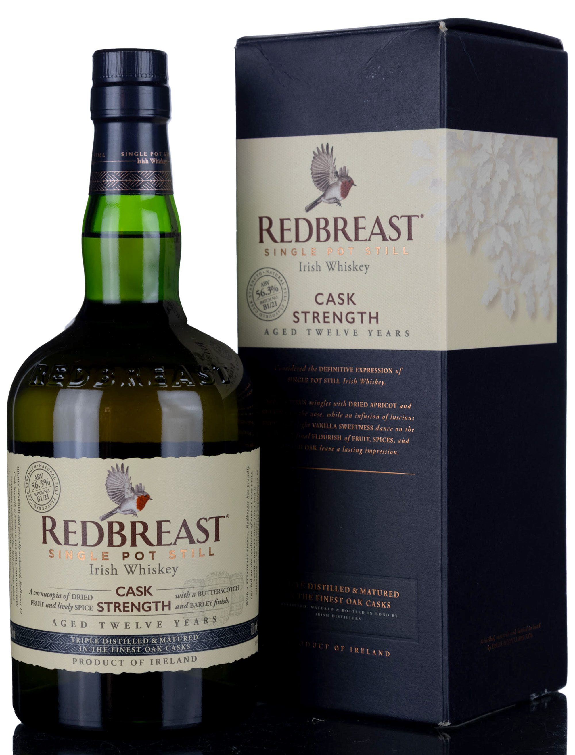 Redbreast 12 Year Old - Cask Strength Batch B1-21 - 2021 Release