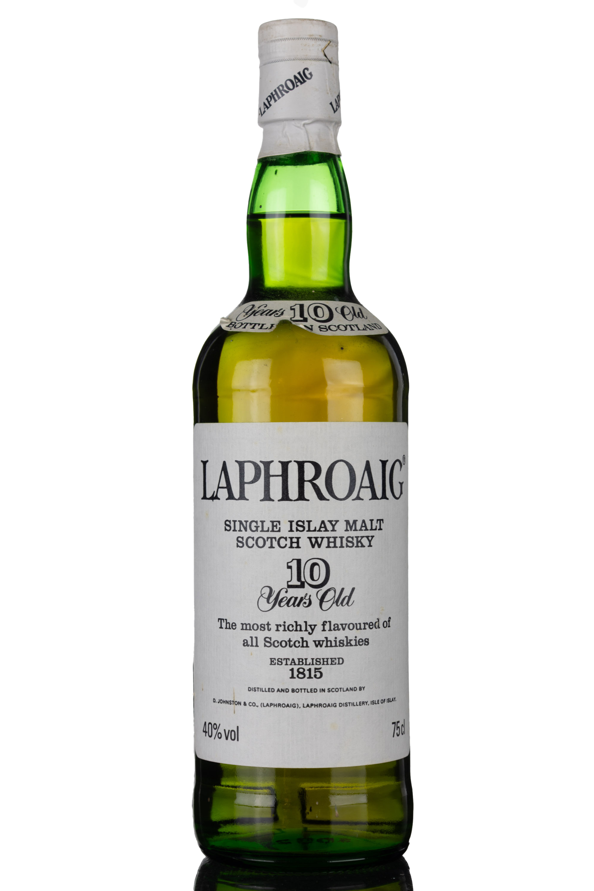Laphroaig 10 Year Old - Circa 1990
