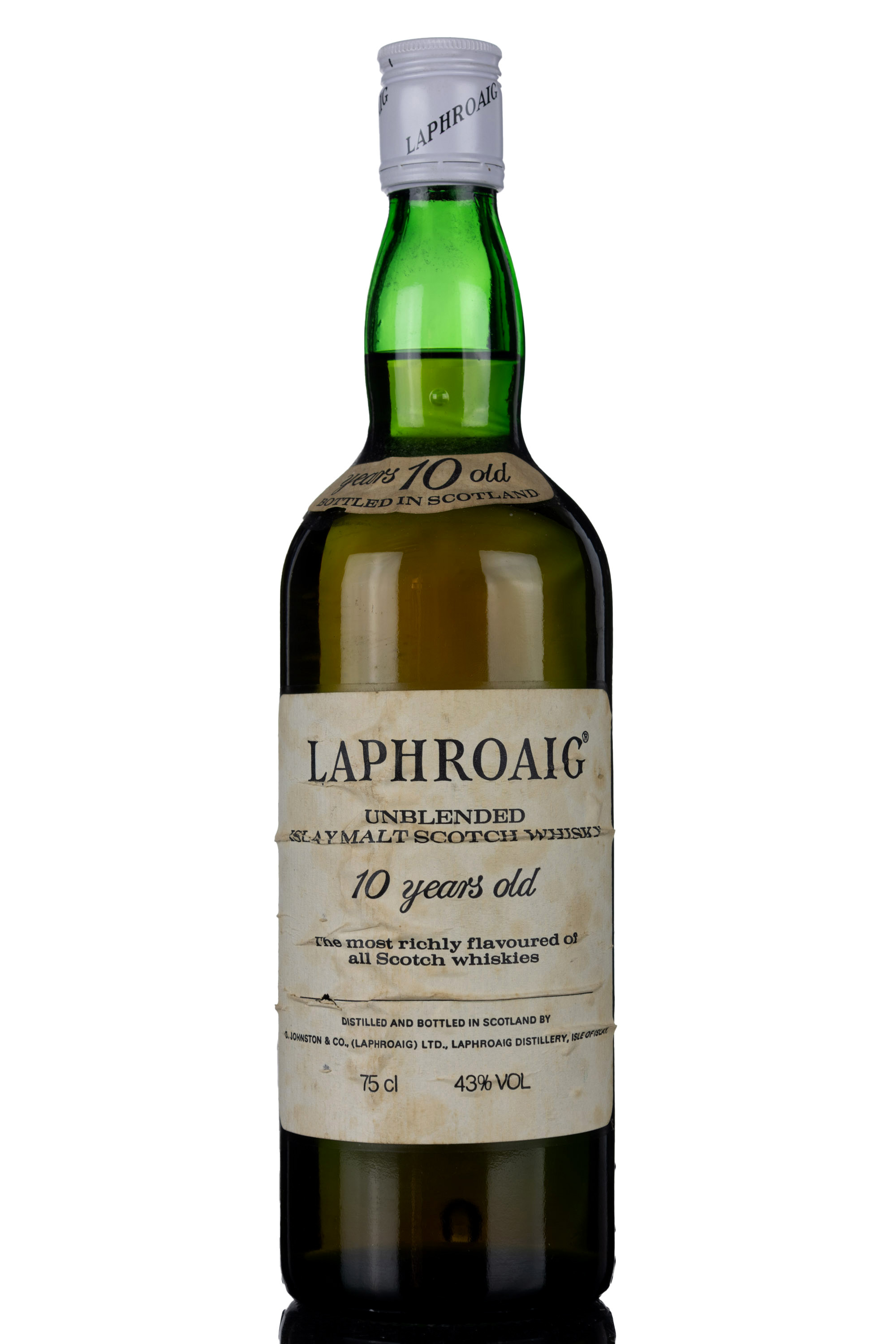 Laphroaig 10 Year Old - Unblended - 1982 Release