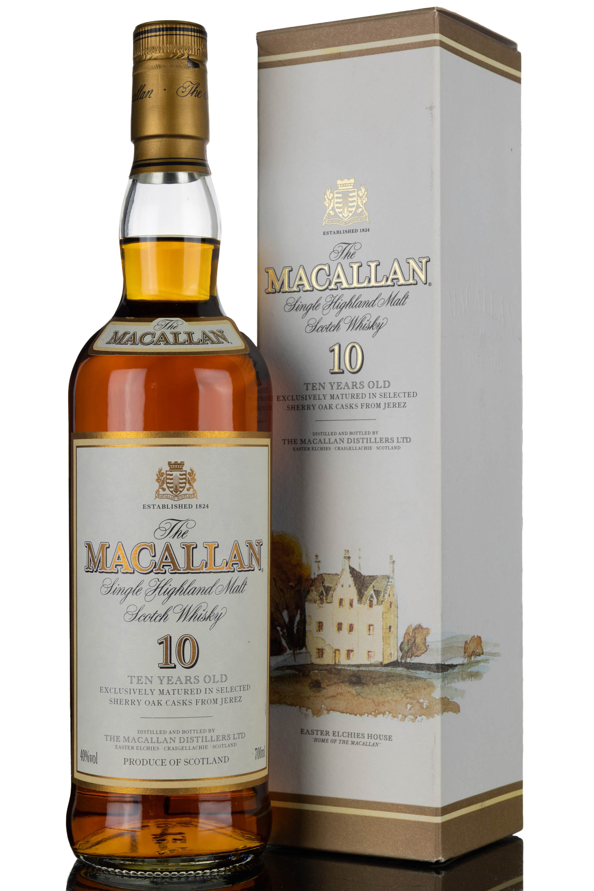Macallan 10 Year Old - Sherry Cask - Early 2000s