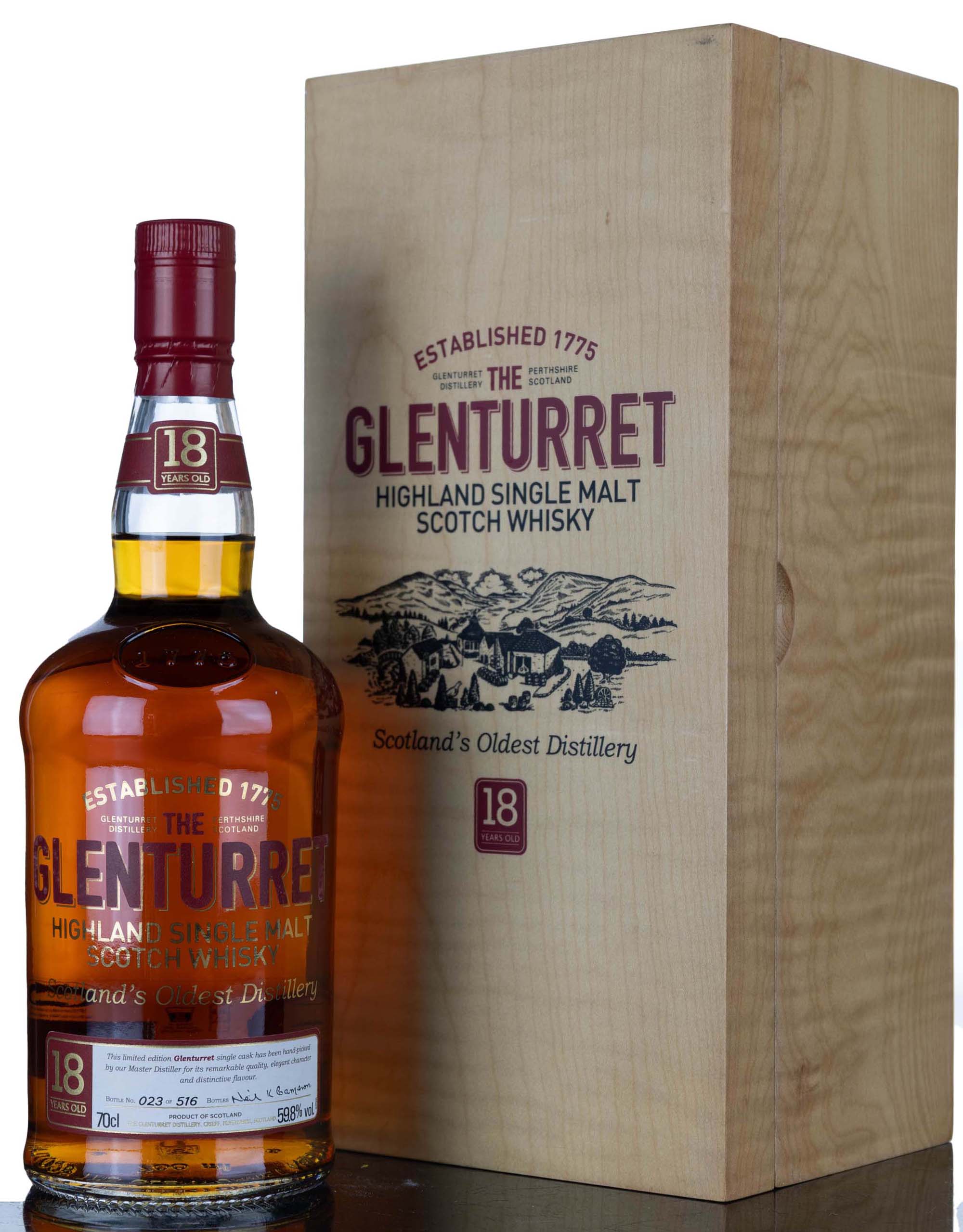 Glenturret 1993 - 18 Year Old - Single Cask