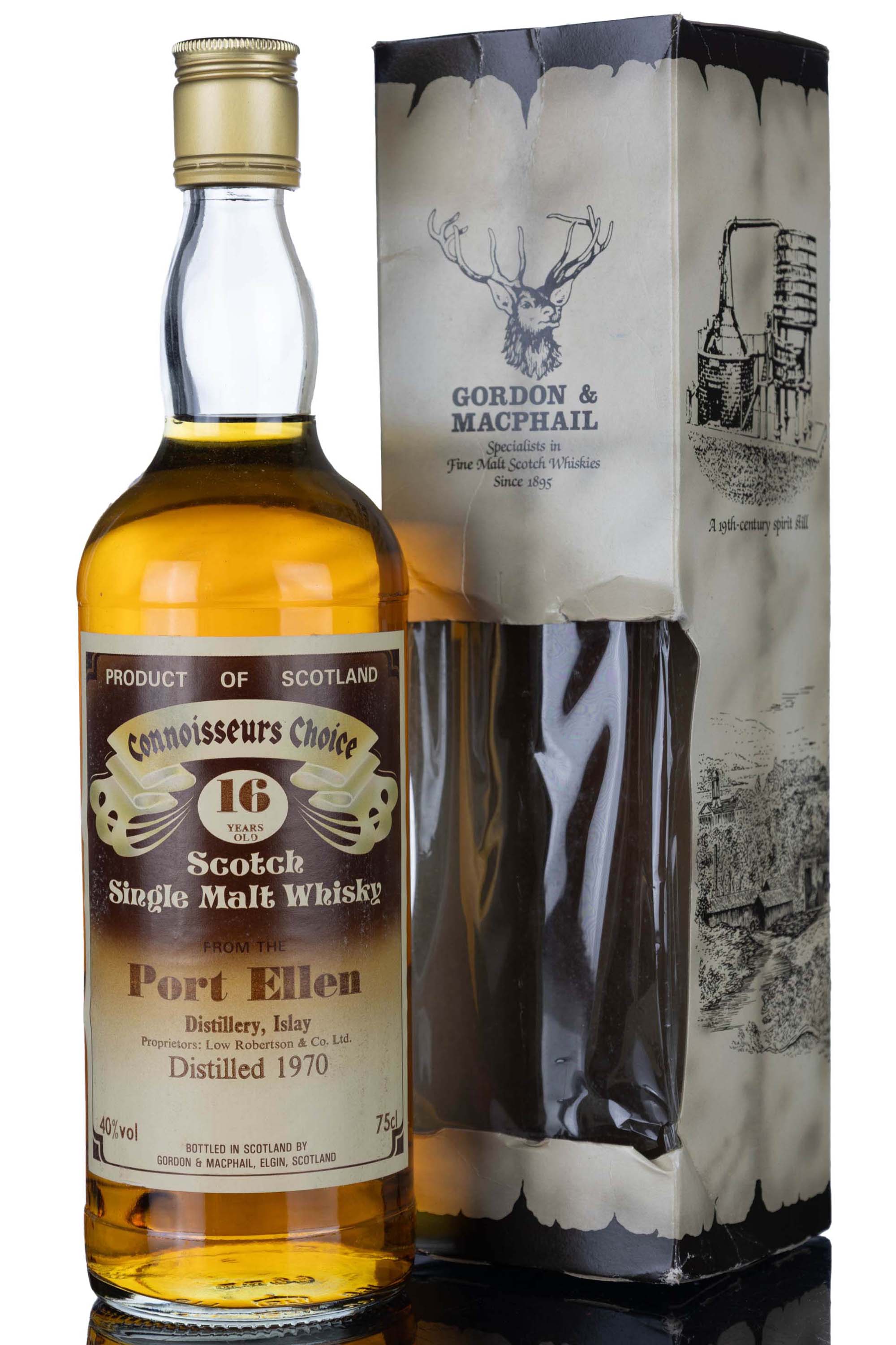 Port Ellen 1970 - 16 Year Old - Gordon & MacPhail - Connoisseurs Choice