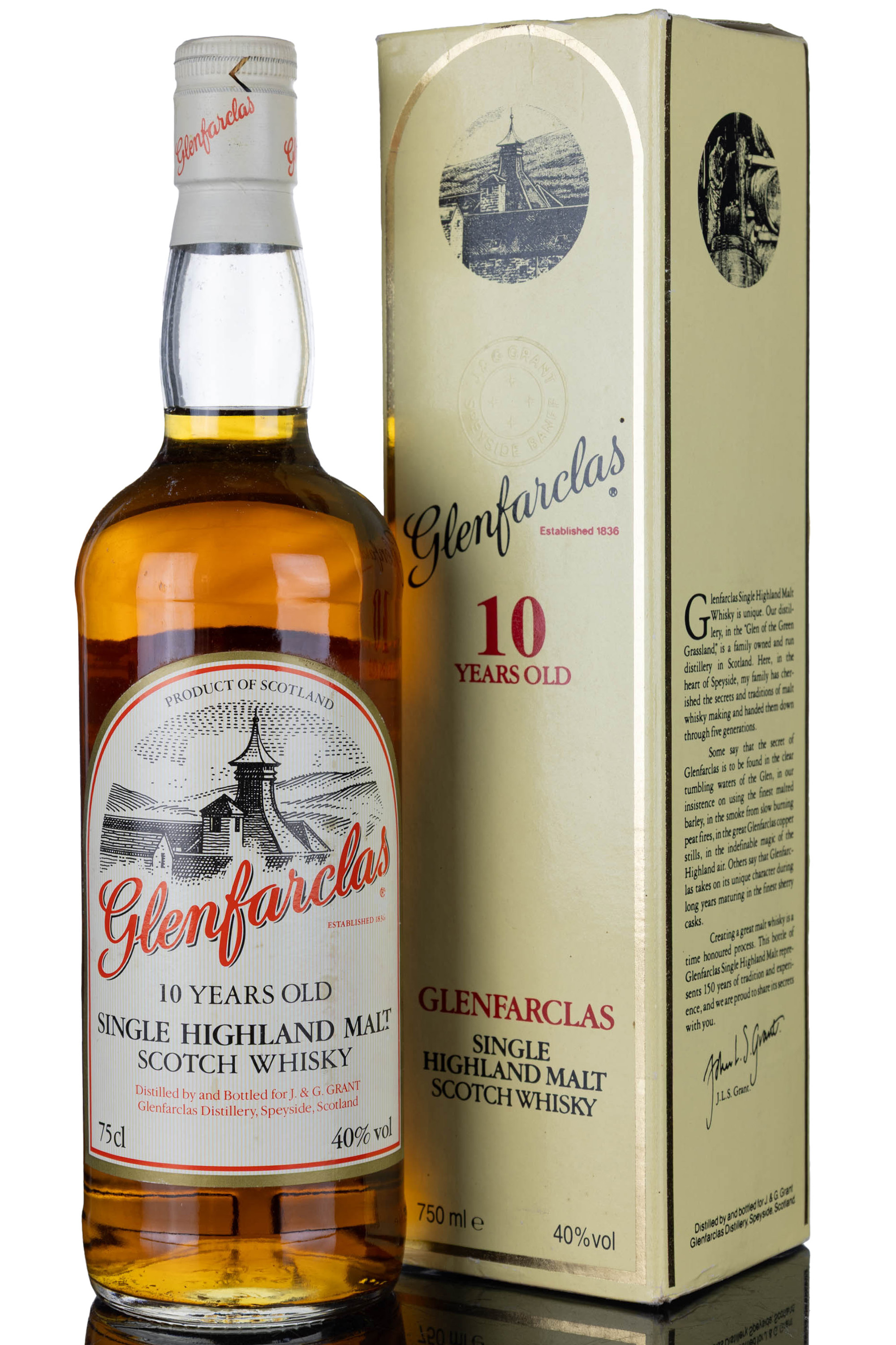 Glenfarclas 10 Year Old - Circa 1990
