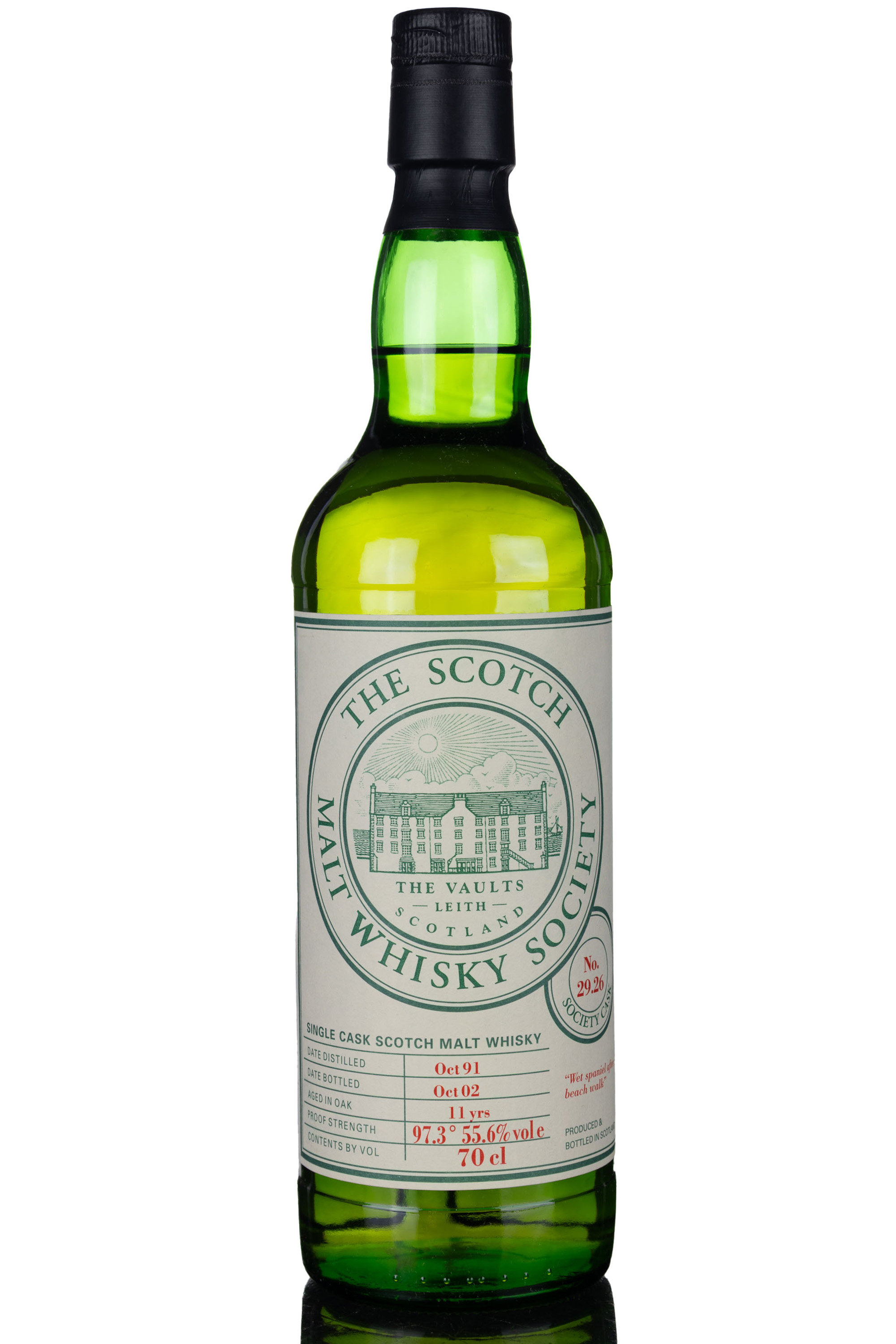 Laphroaig 1991-2002 - 11 Year Old - SMWS 29.26 - Wet Spaniel After Beach Walk