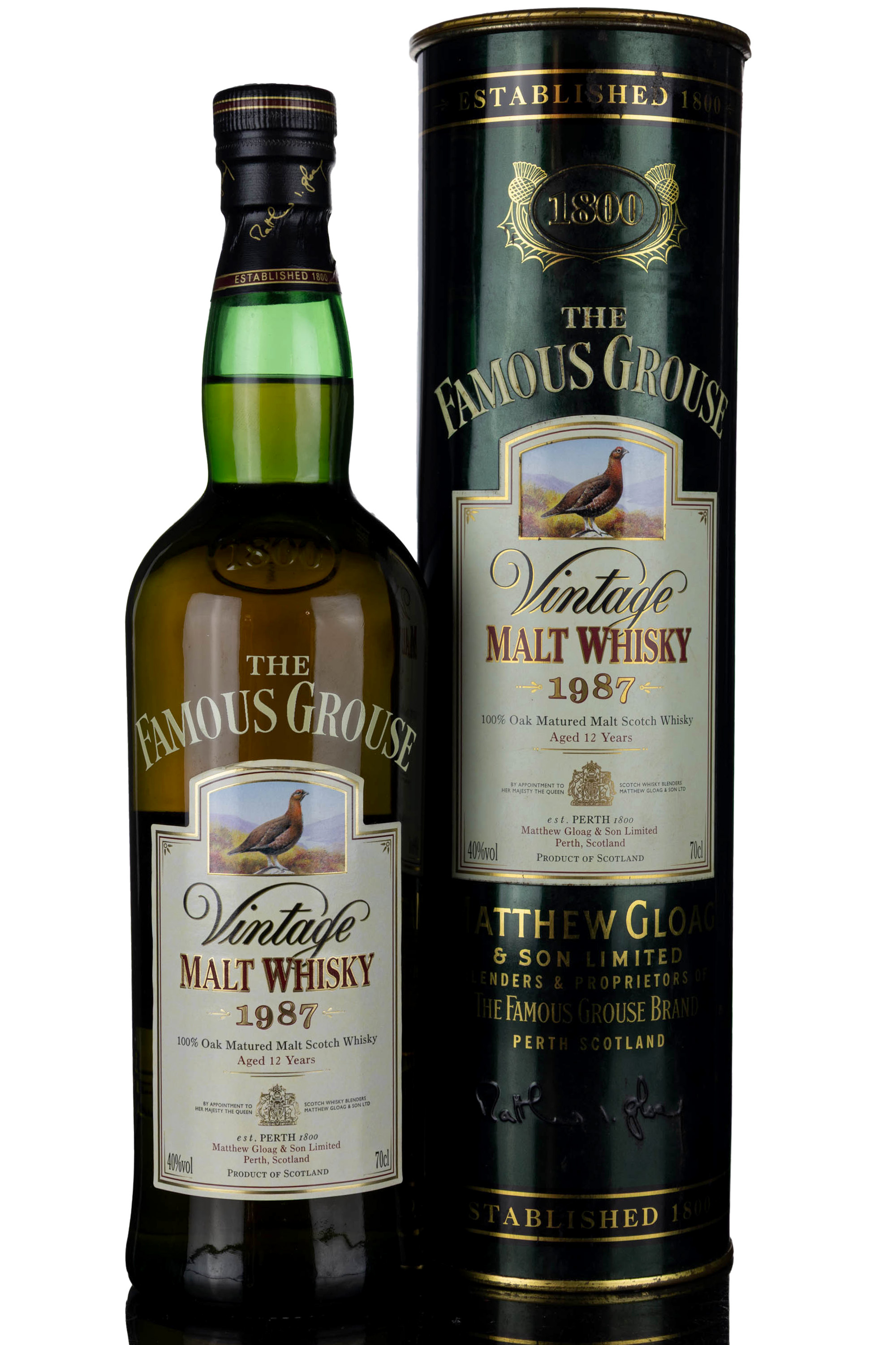 Famous Grouse 1987 - 12 Year Old